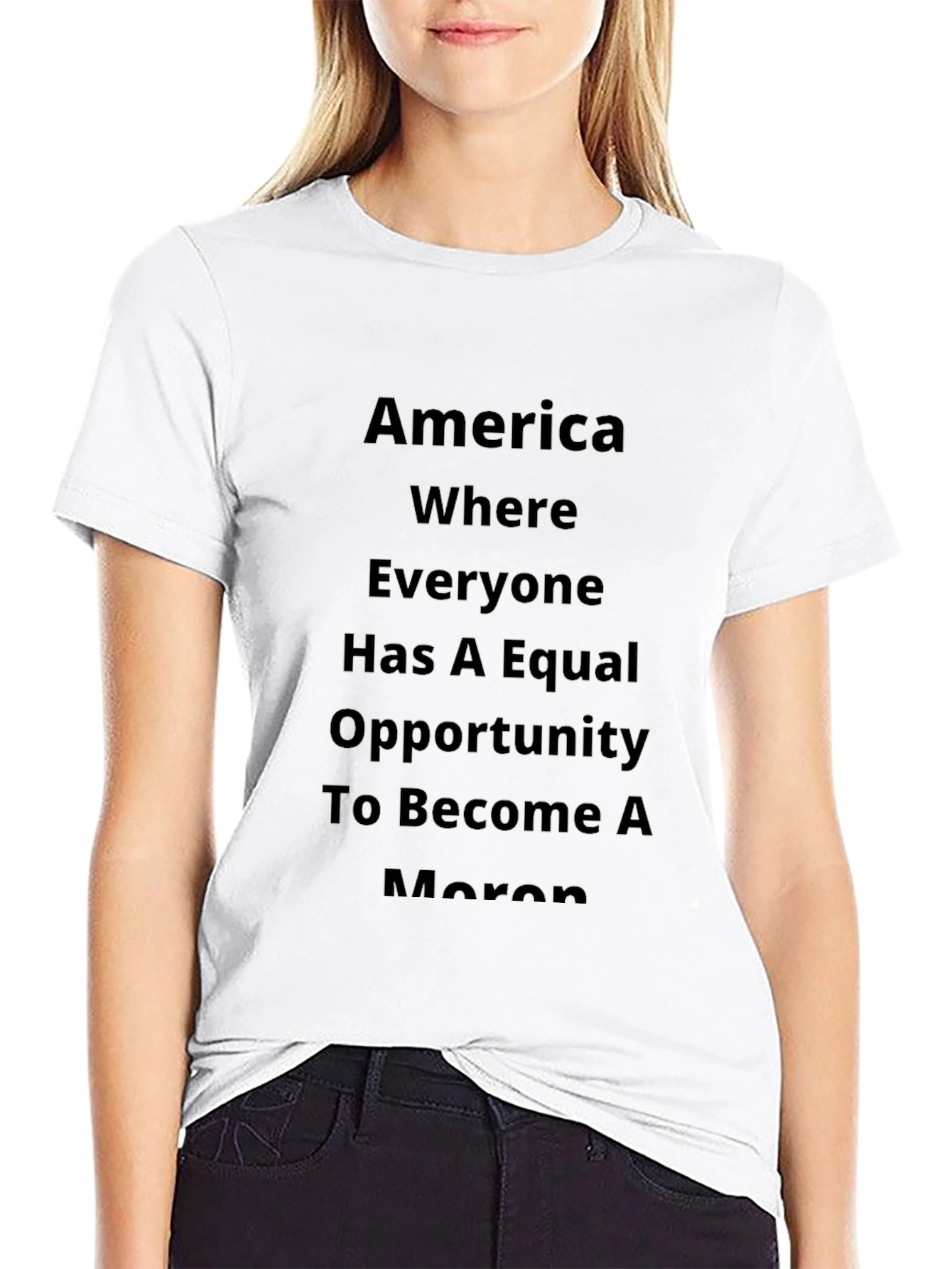 America Moron Opportunity Novelty T-Shirt