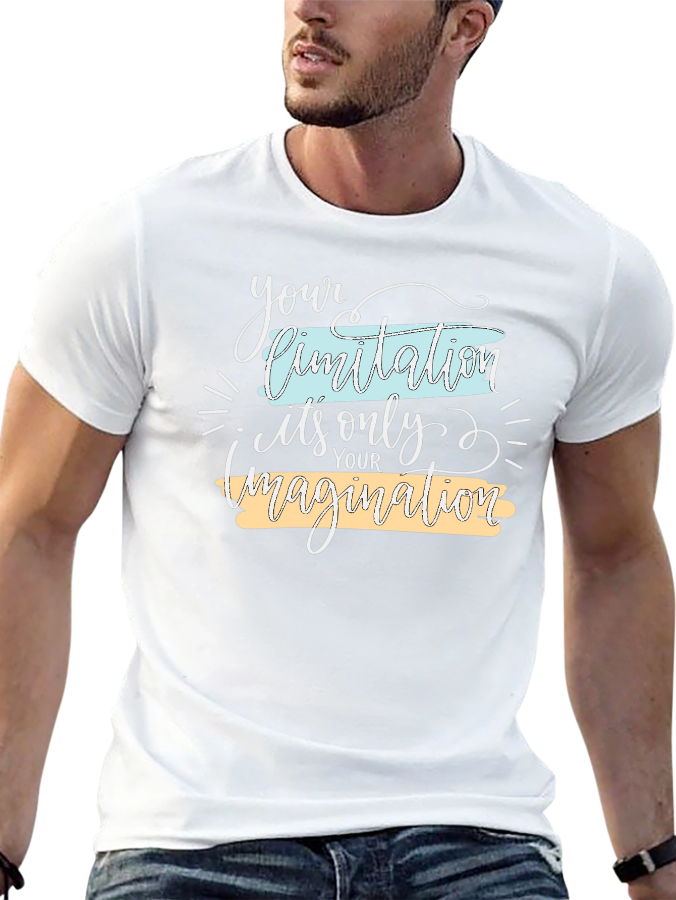 Inspirational Graphic Tee - Imagination