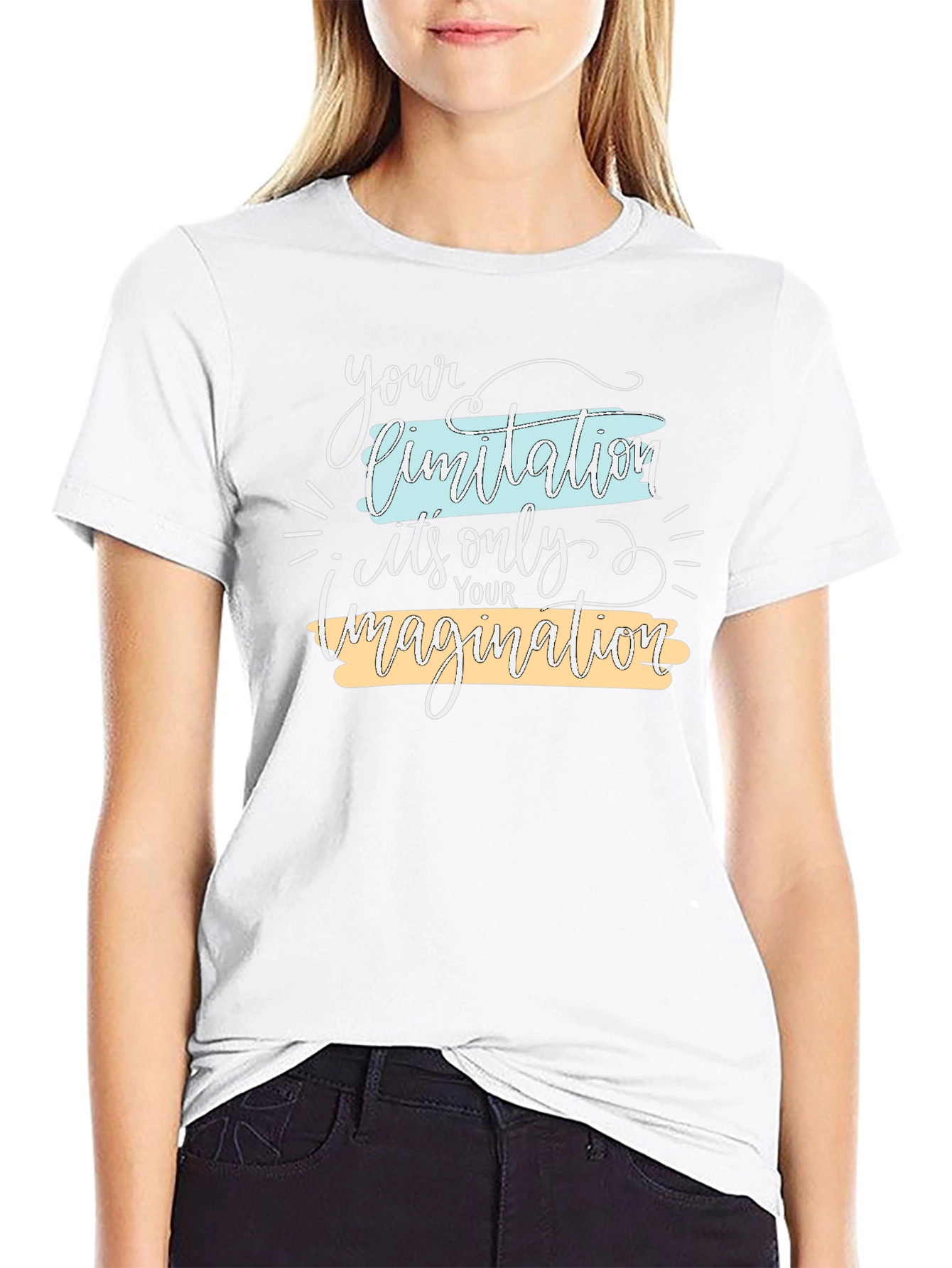Inspirational Graphic Tee - Imagination