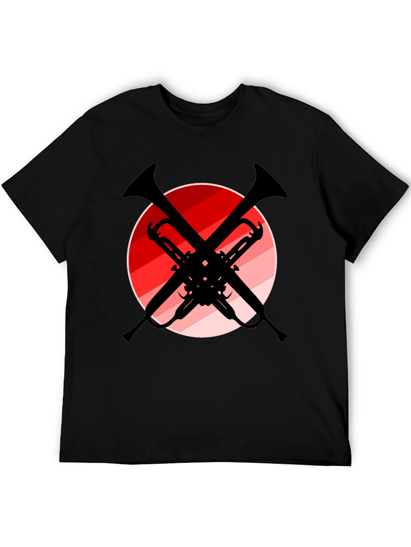 Trumpet Cross T-Shirt - Music Lover Tee