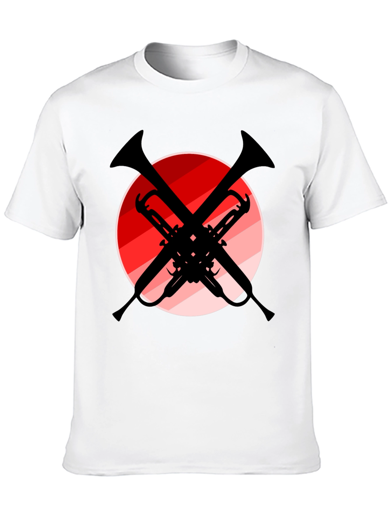 Trumpet Cross T-Shirt - Music Lover Tee