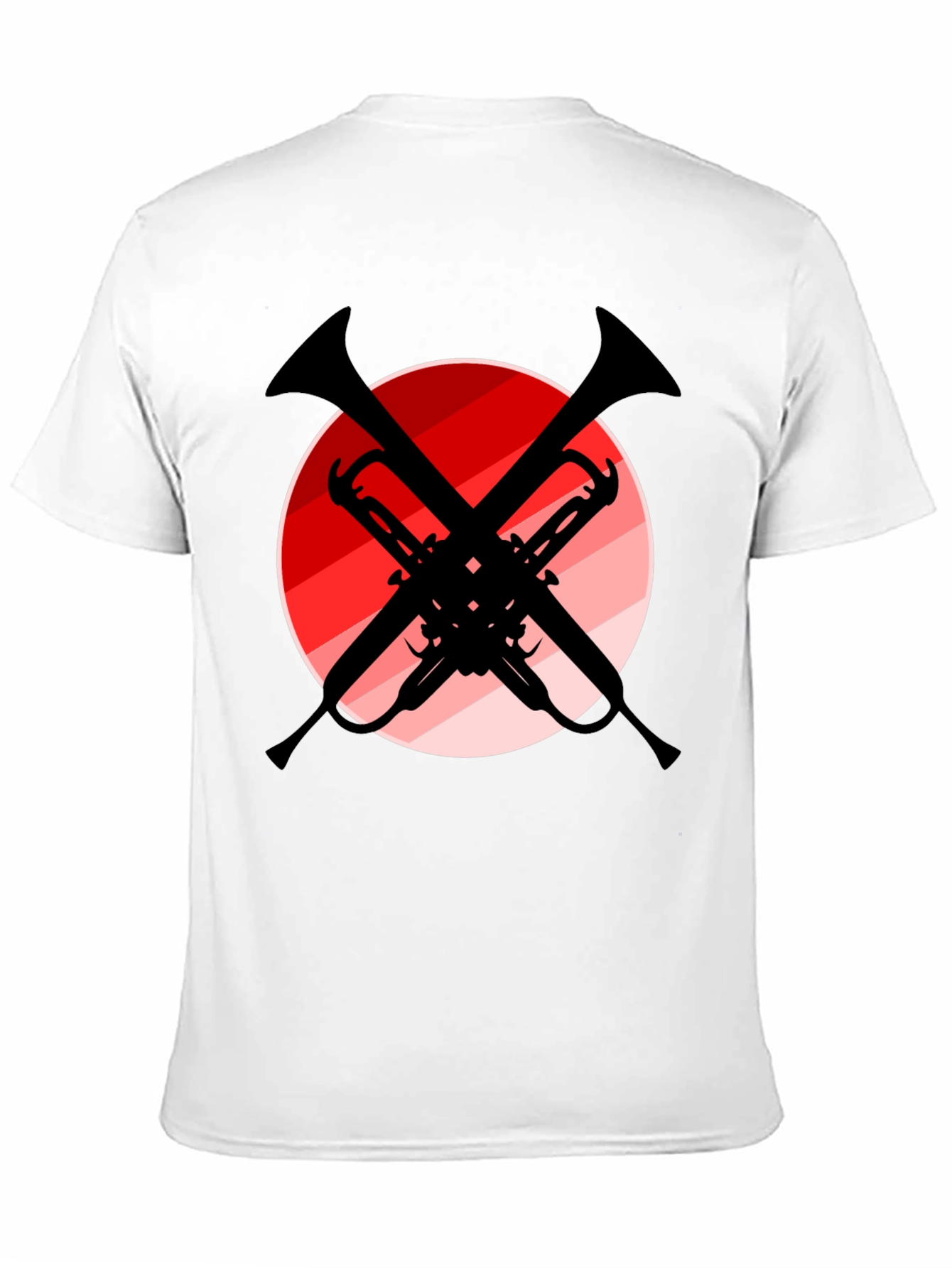 Trumpet Cross T-Shirt - Music Lover Tee