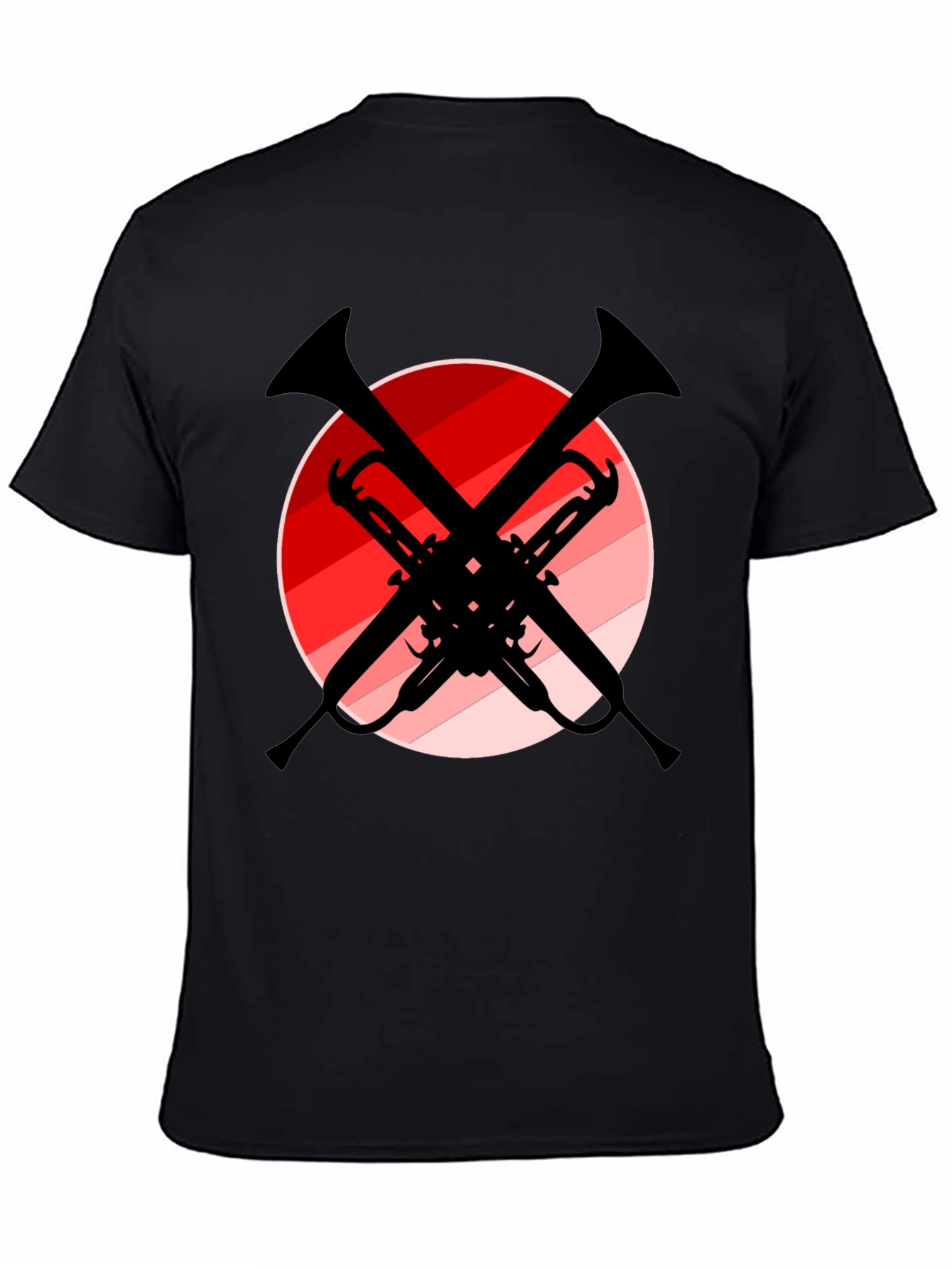 Trumpet Cross T-Shirt - Music Lover Tee