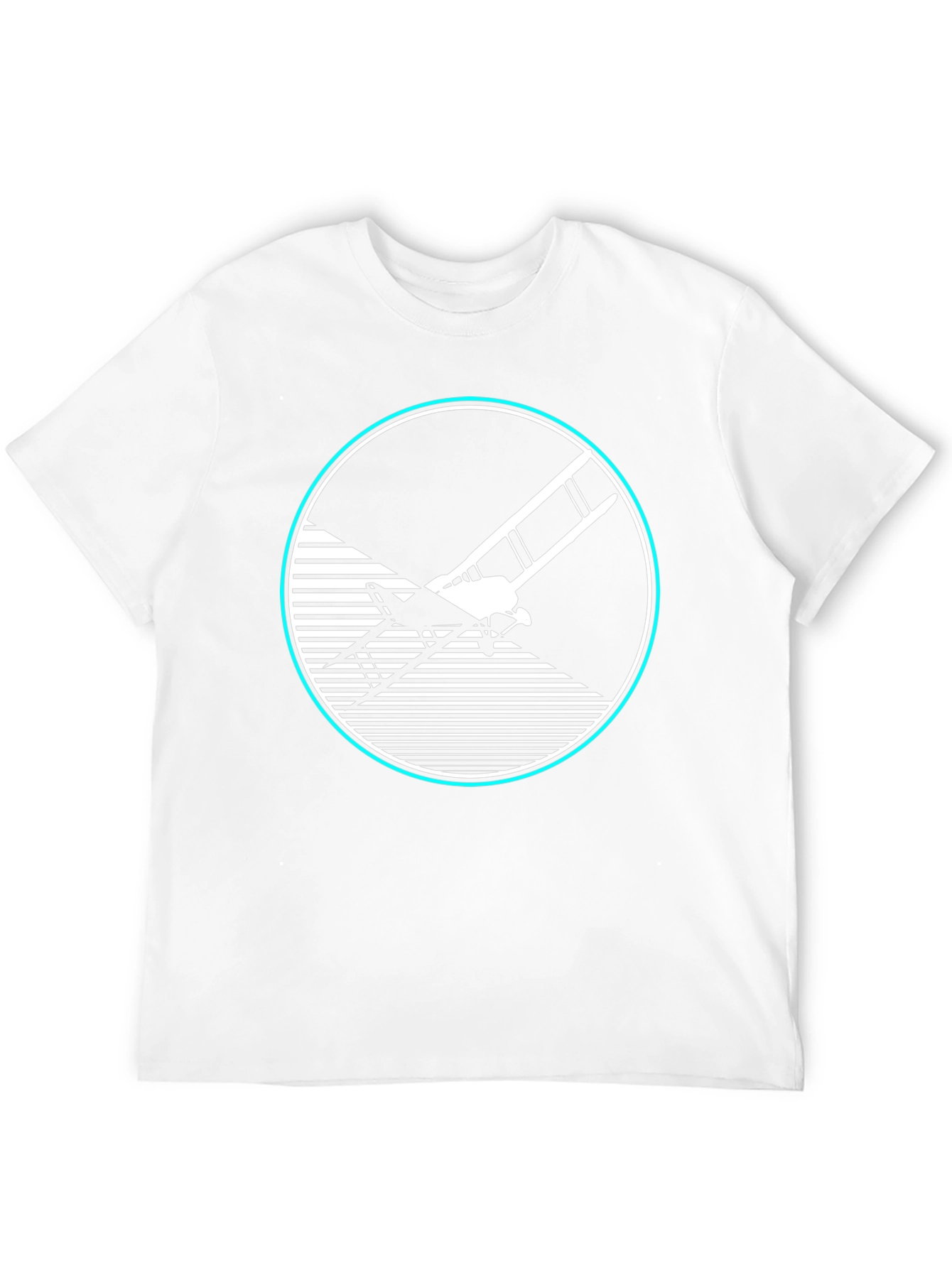 Retro Biplane Graphic Tee - Aviation Style