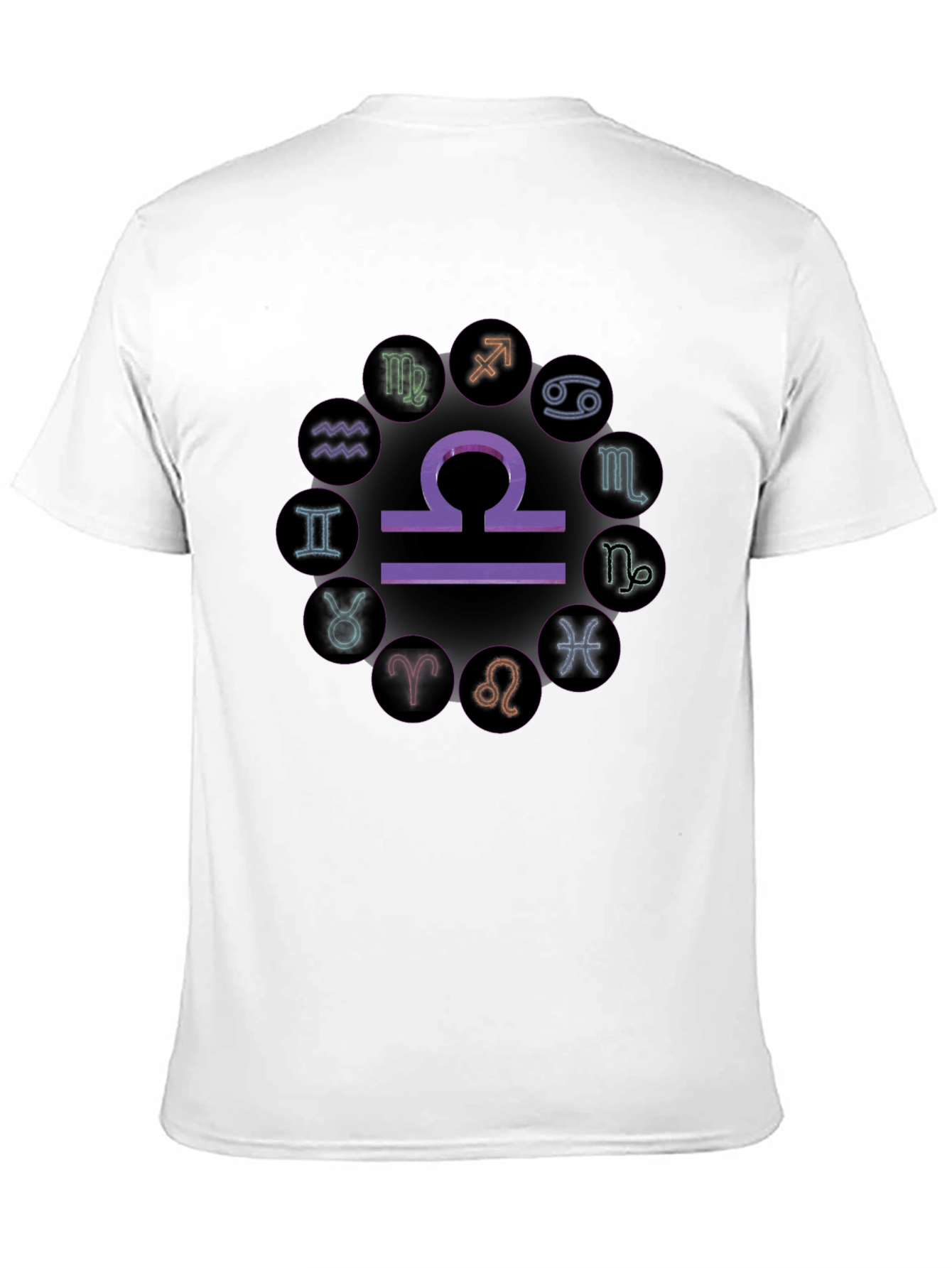 Zodiac Sign T-Shirt - Libra Astrology Tee