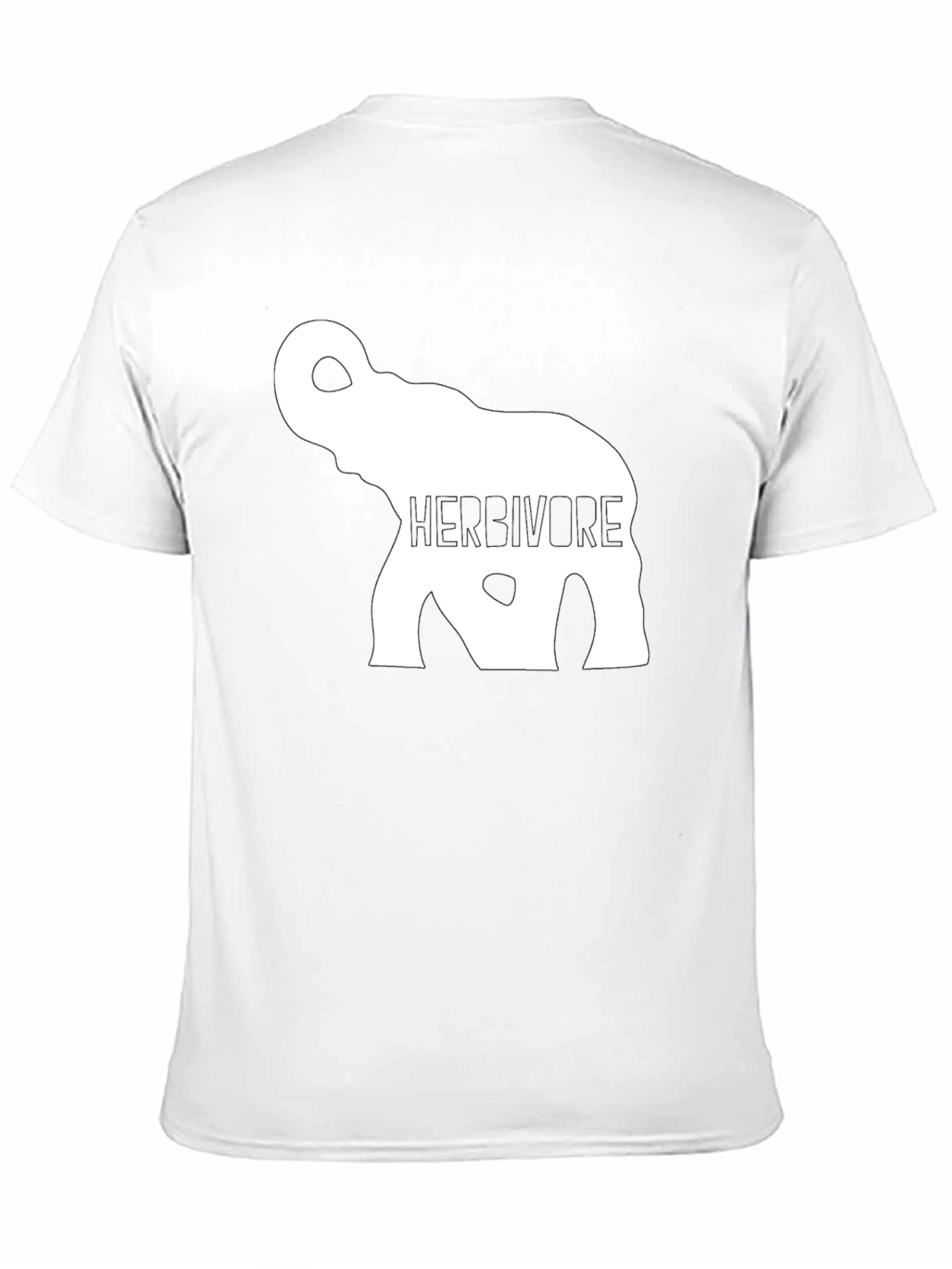 Herbivore Elephant Graphic Tee - Black