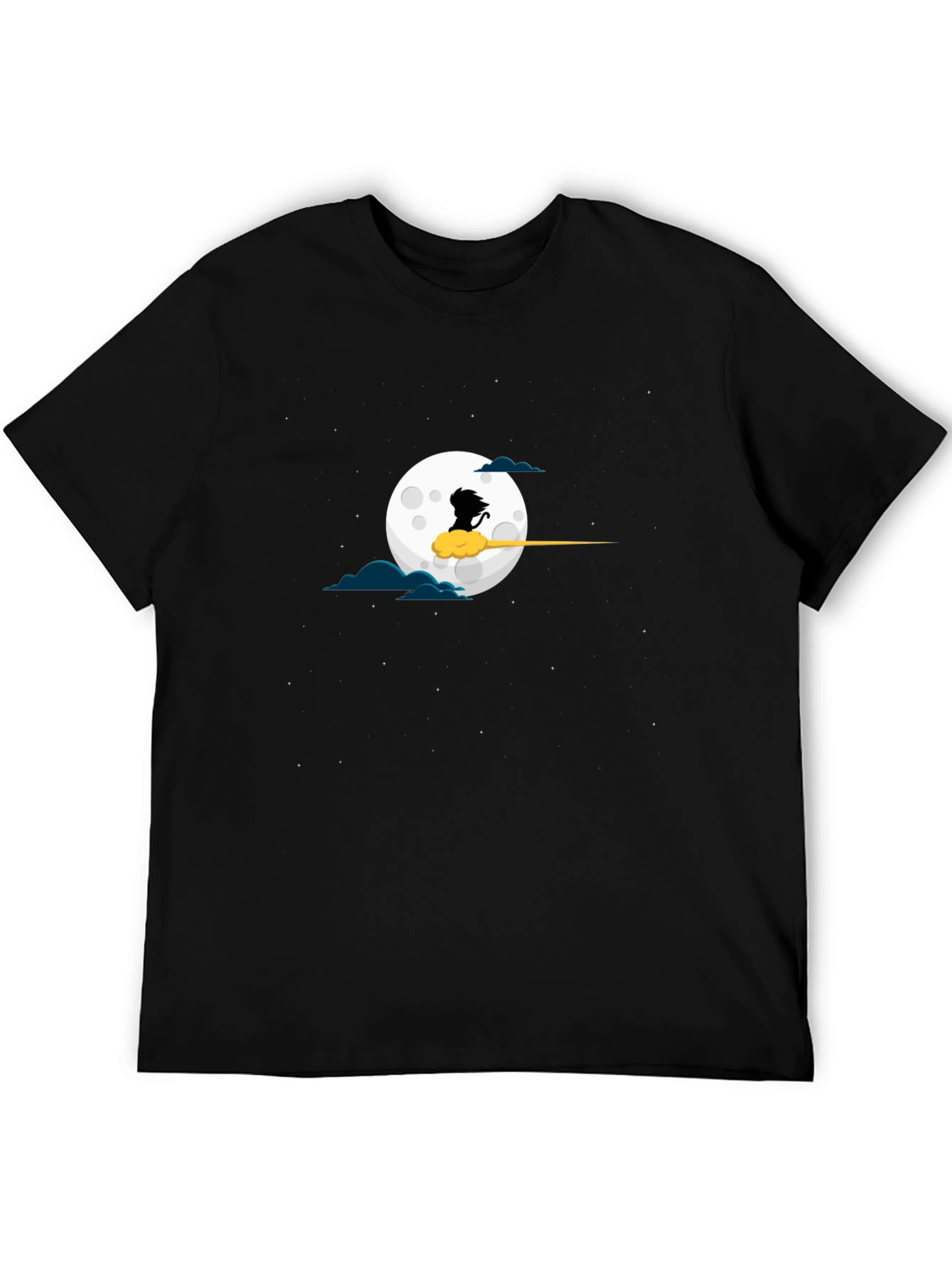 Dragon Ball Z T-Shirt Anime Moon Cloud
