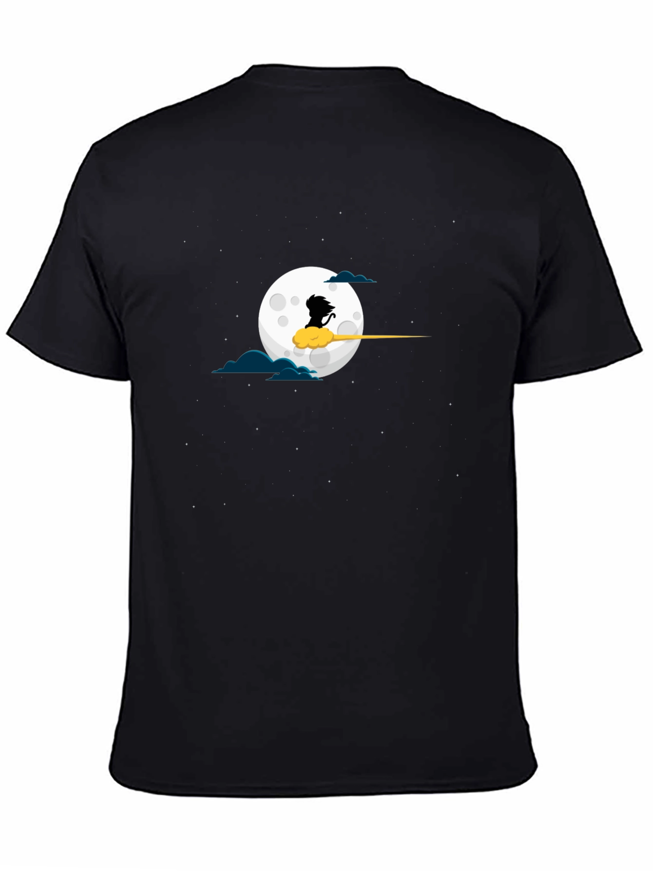 Dragon Ball Z T-Shirt Anime Moon Cloud