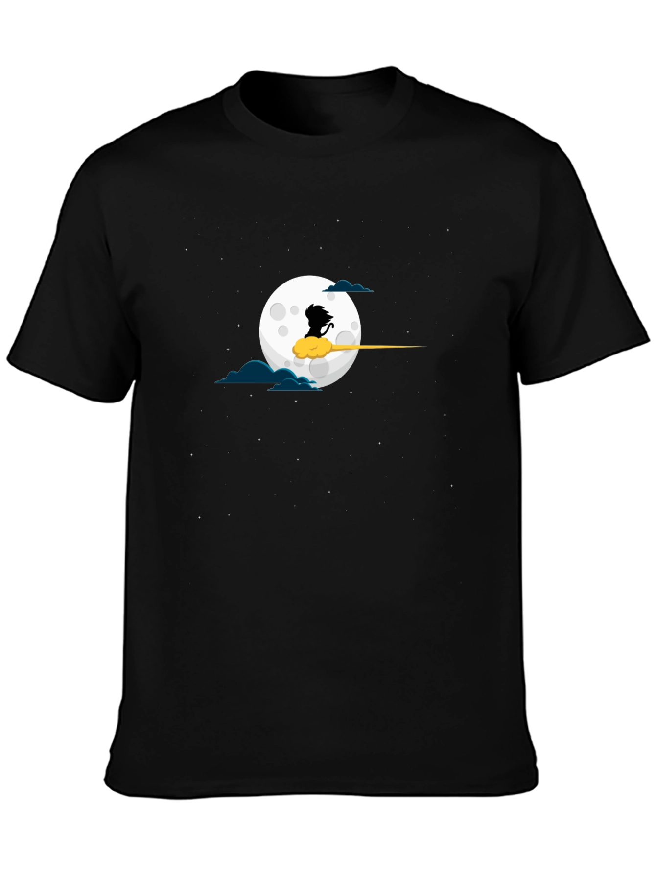 Dragon Ball Z T-Shirt Anime Moon Cloud