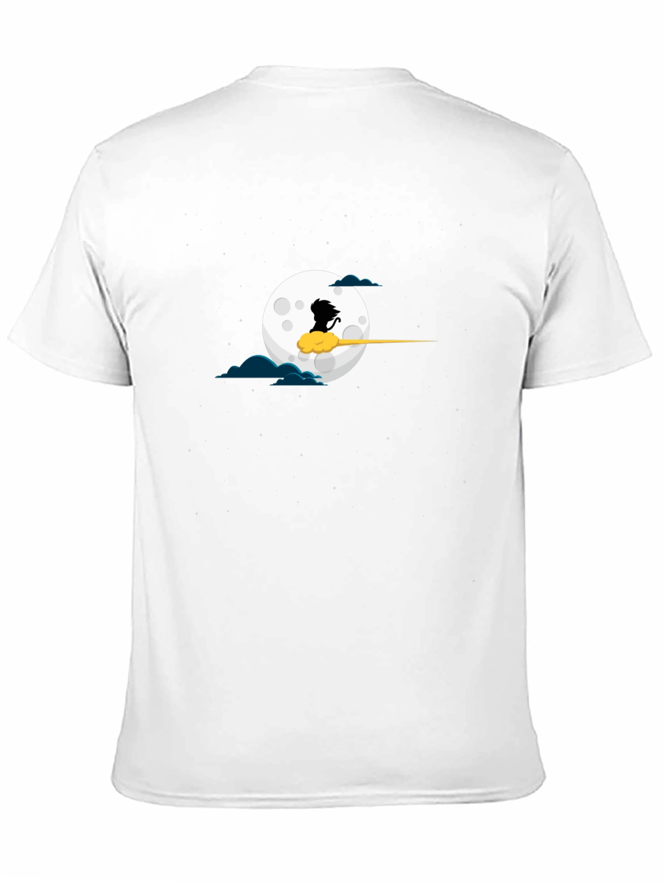 Dragon Ball Z T-Shirt Anime Moon Cloud