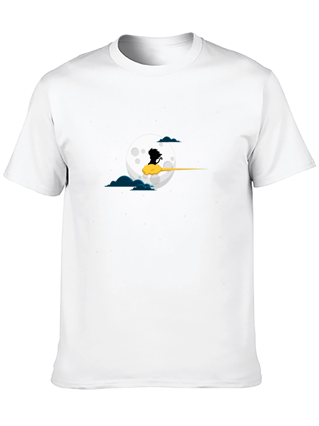 Dragon Ball Z T-Shirt Anime Moon Cloud