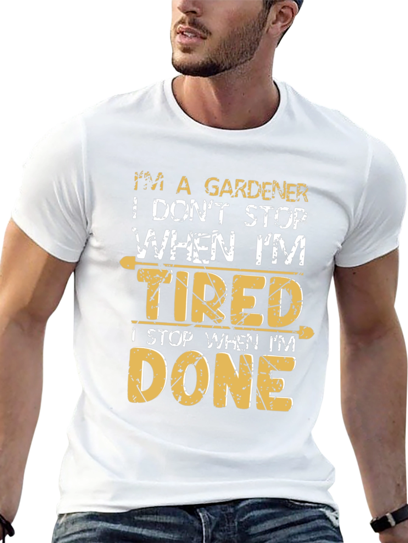 Gardener T-Shirt - Tired vs Done