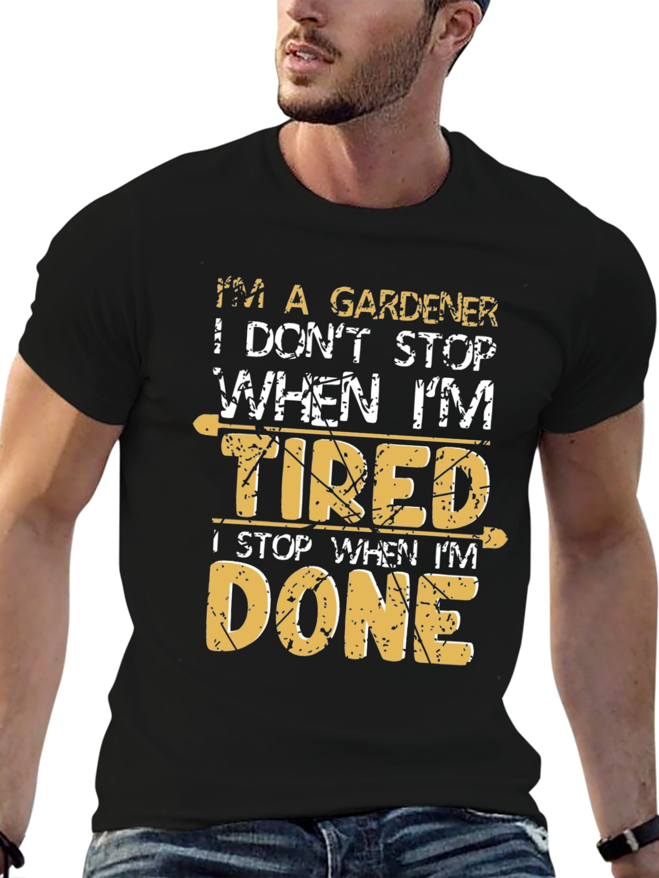 Gardener T-Shirt - Tired vs Done