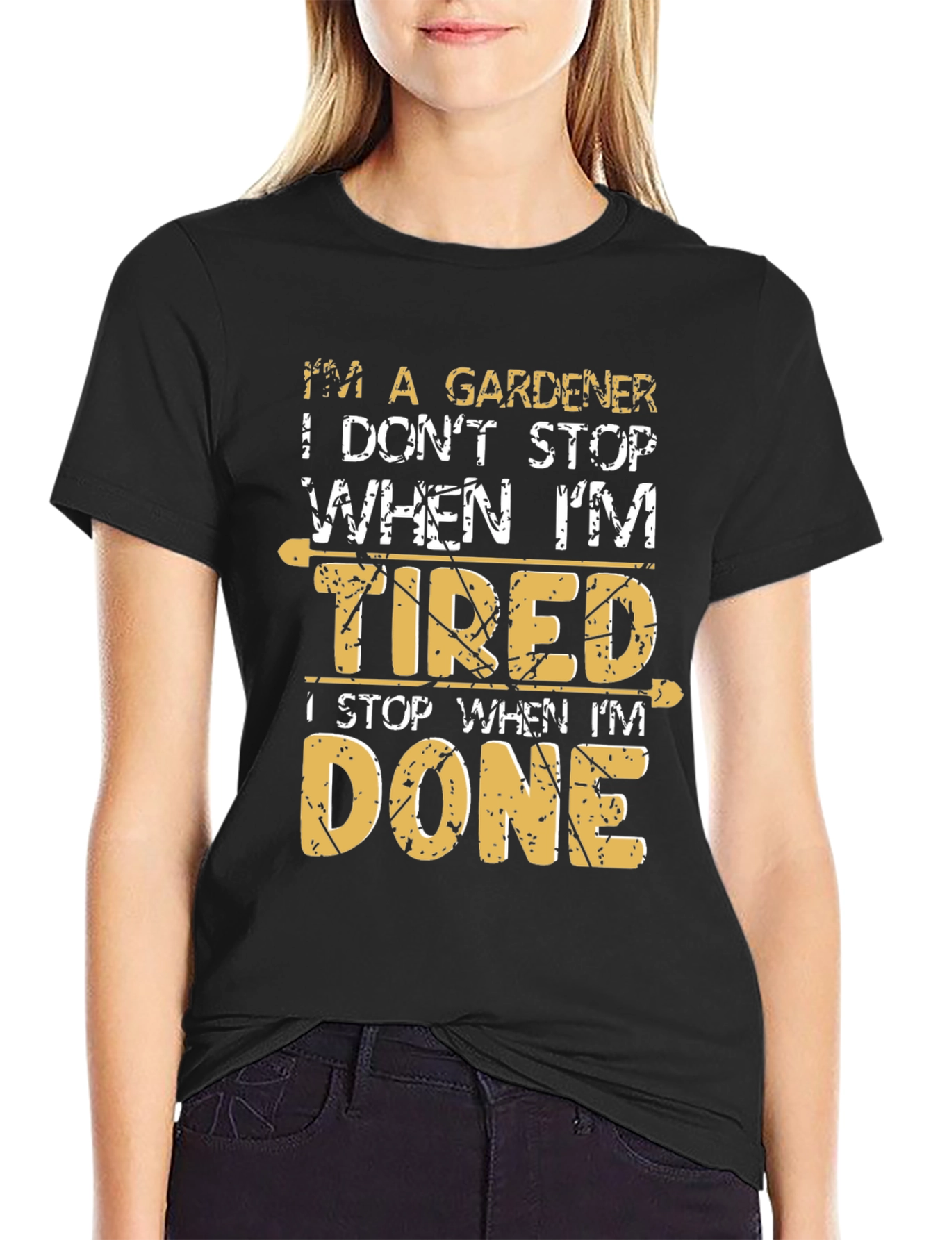 Gardener T-Shirt - Tired vs Done