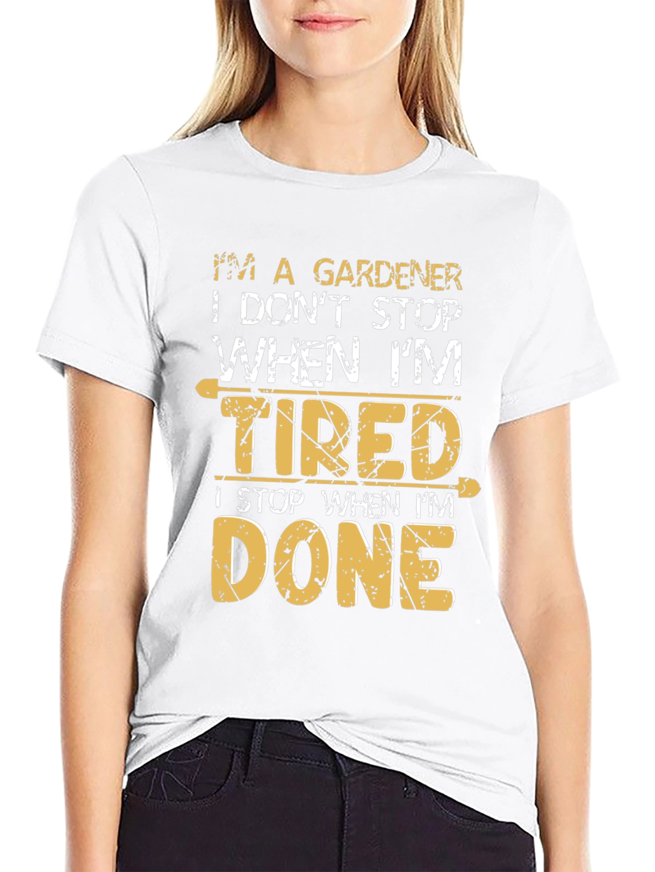 Gardener T-Shirt - Tired vs Done