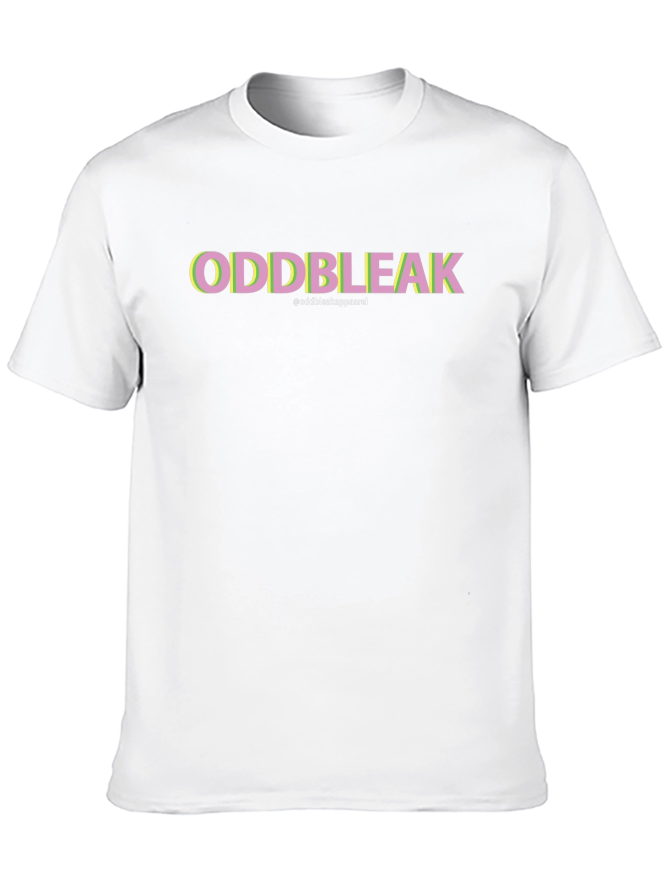 Oddbleak Graphic Tee - Black Cotton Blend
