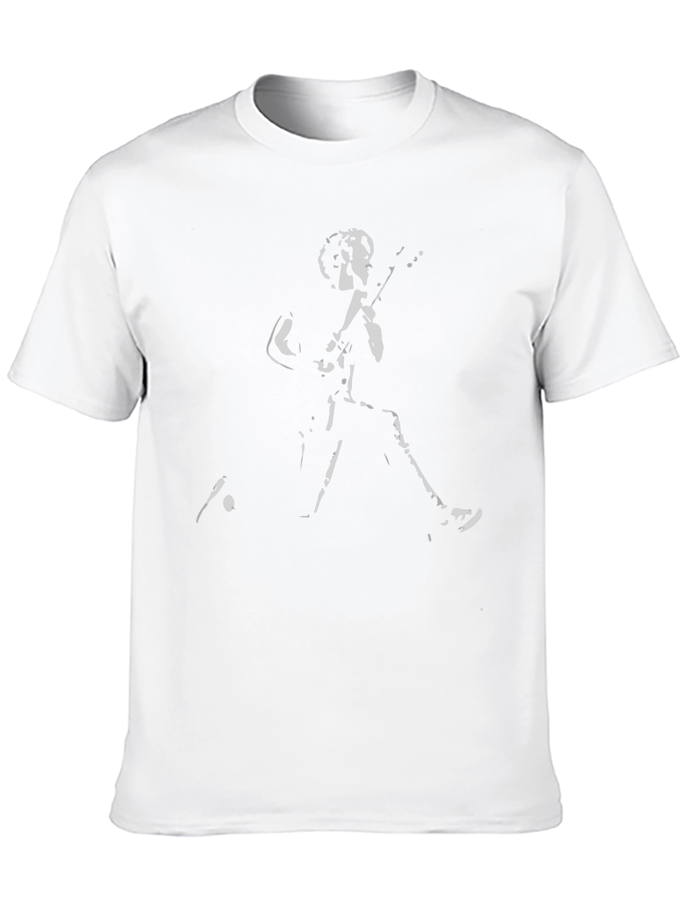 Rock Guitarist Black T-Shirt