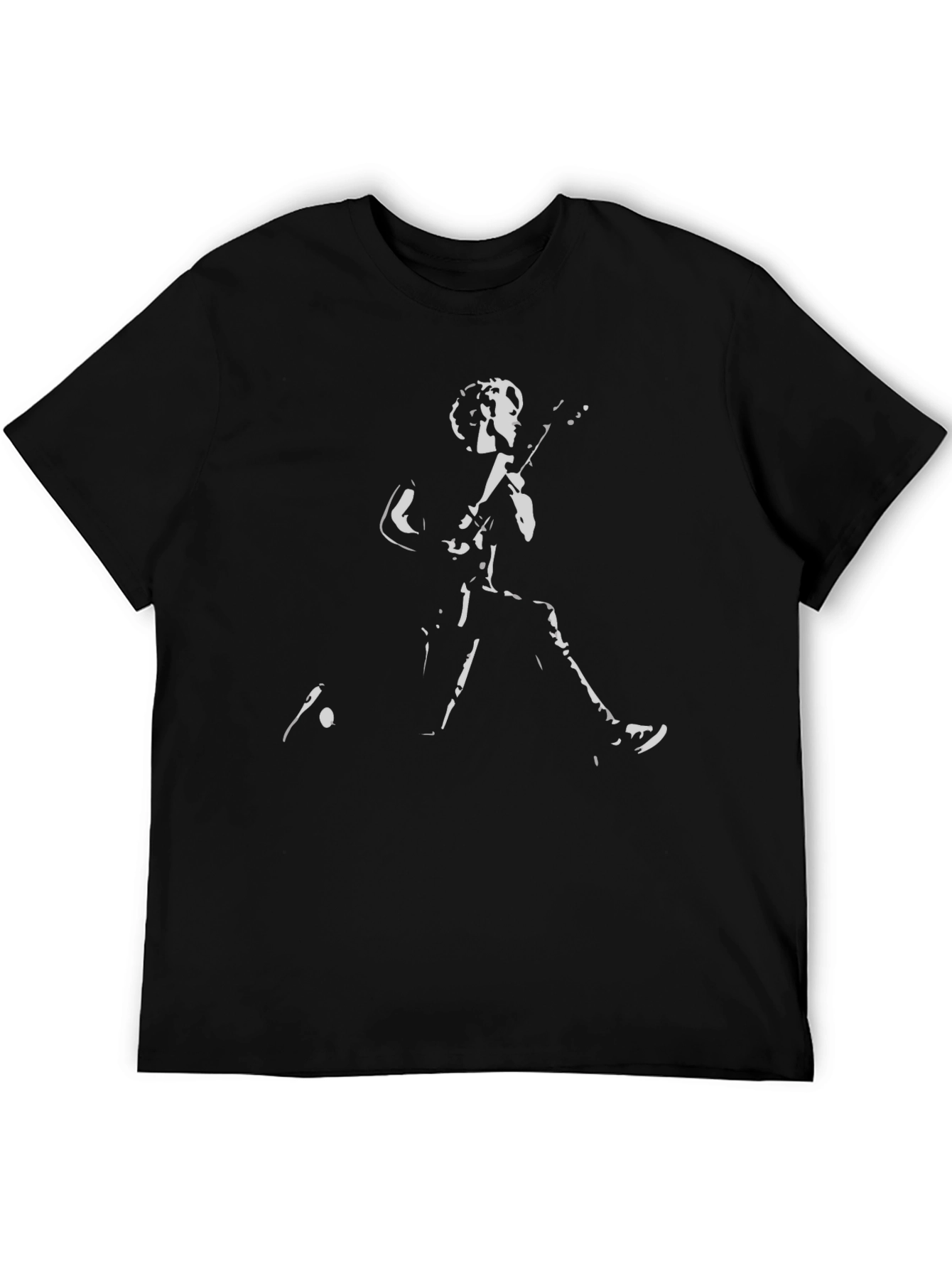 Rock Guitarist Black T-Shirt