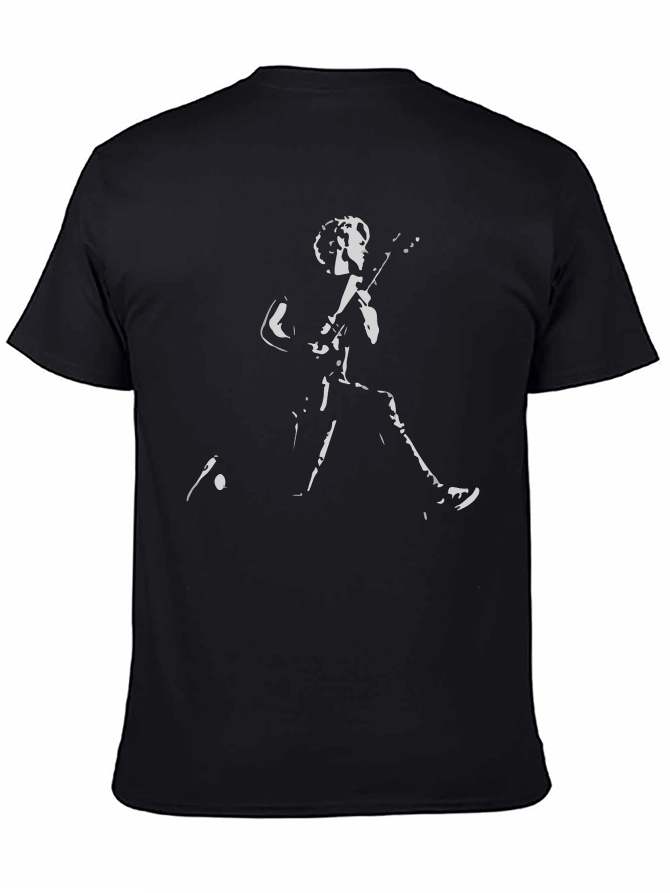 Rock Guitarist Black T-Shirt