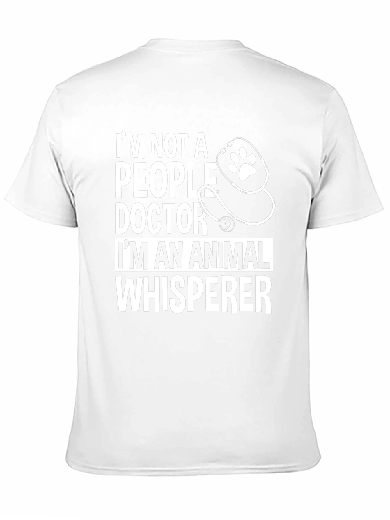 Animal Whisperer Graphic Tee - Veterinarian Gift