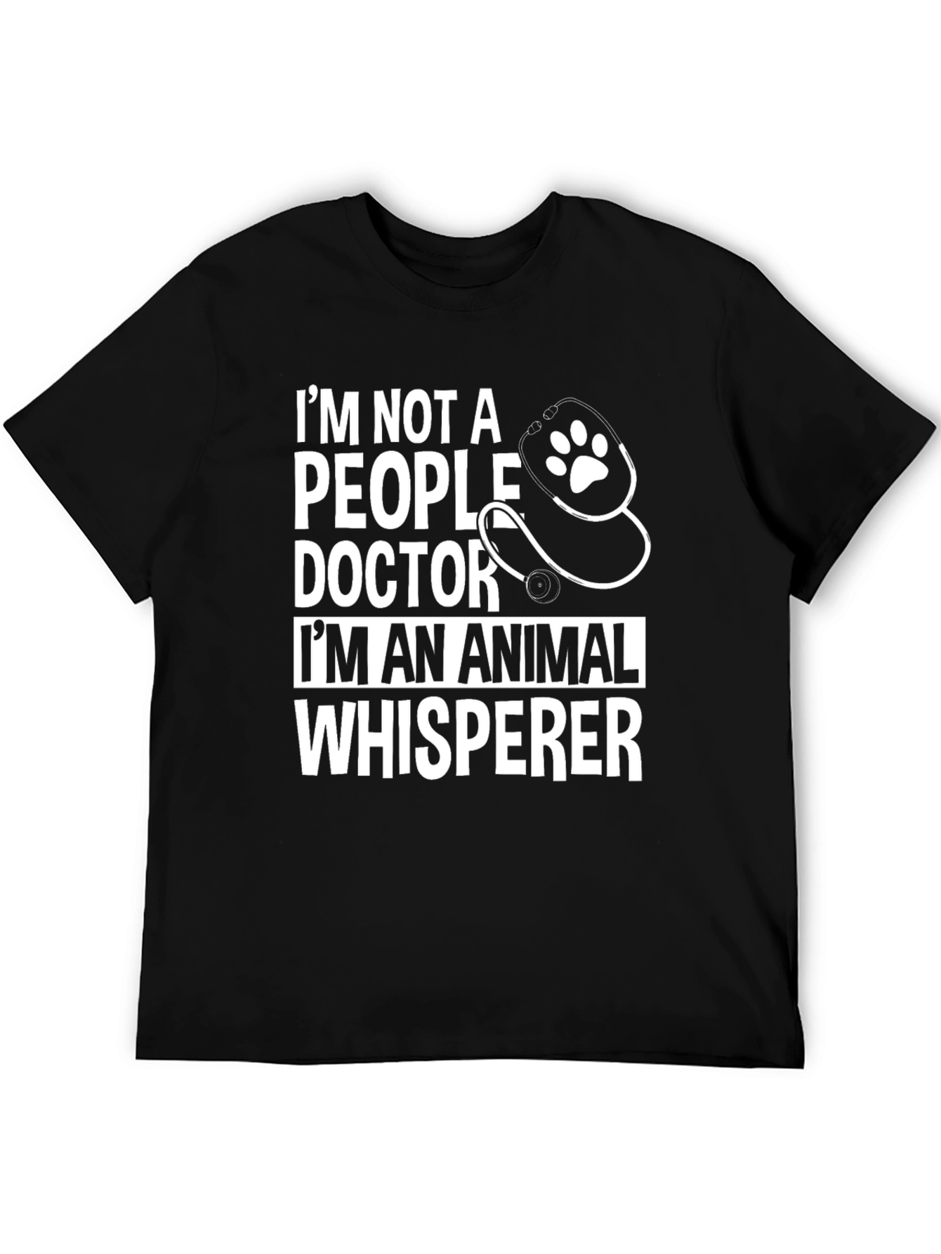 Animal Whisperer Graphic Tee - Veterinarian Gift