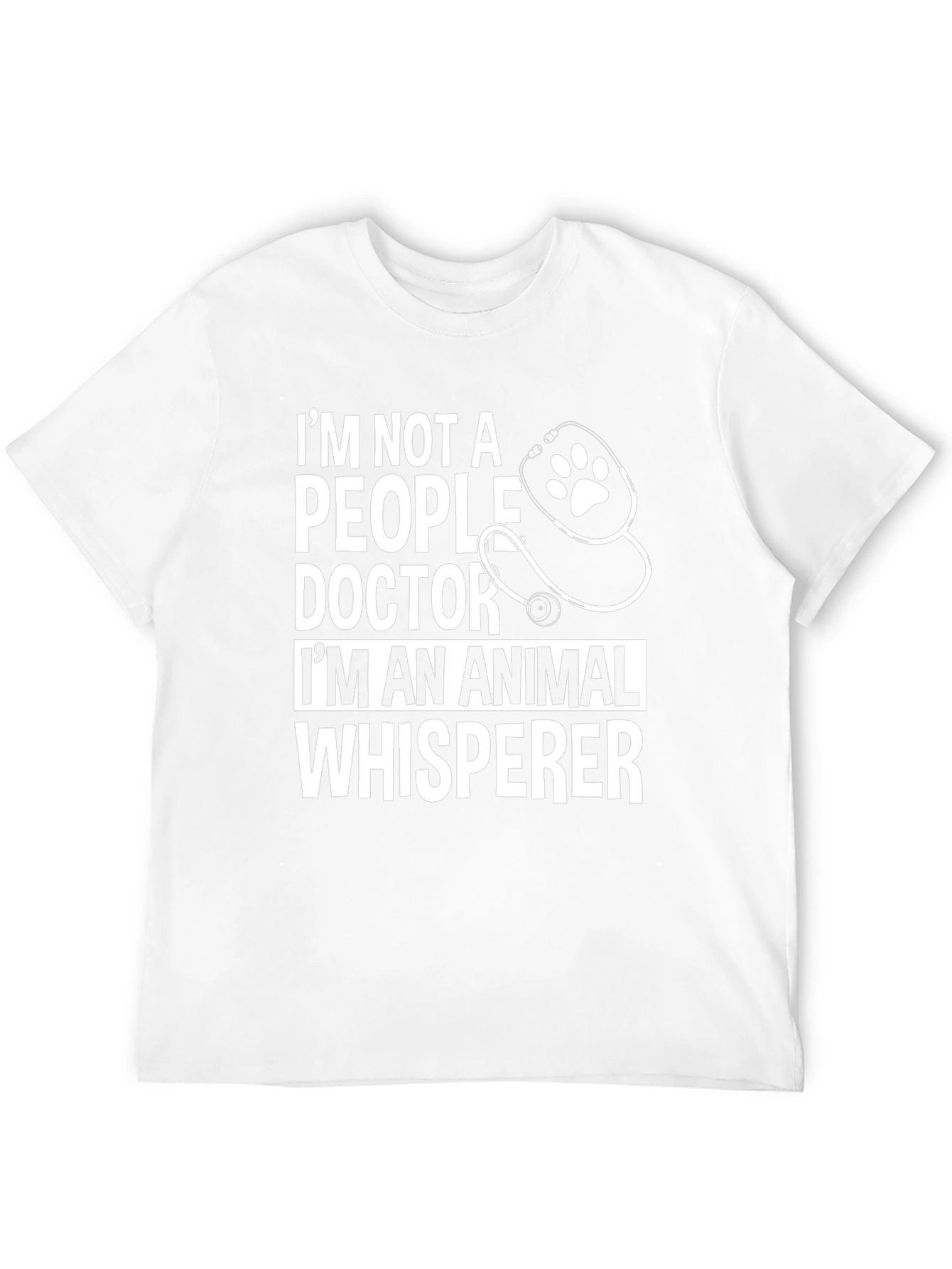 Animal Whisperer Graphic Tee - Veterinarian Gift