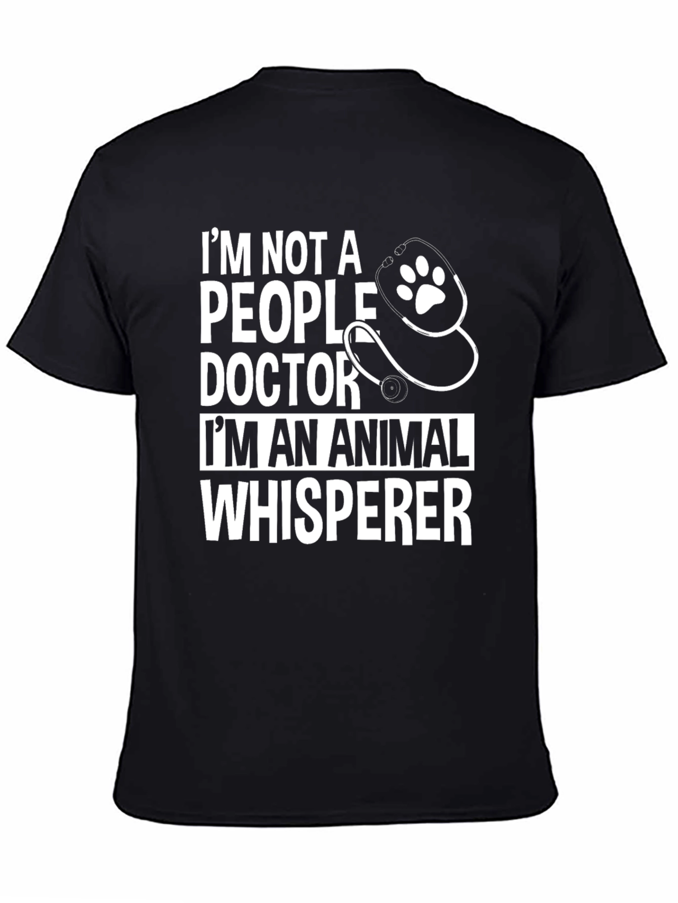 Animal Whisperer Graphic Tee - Veterinarian Gift
