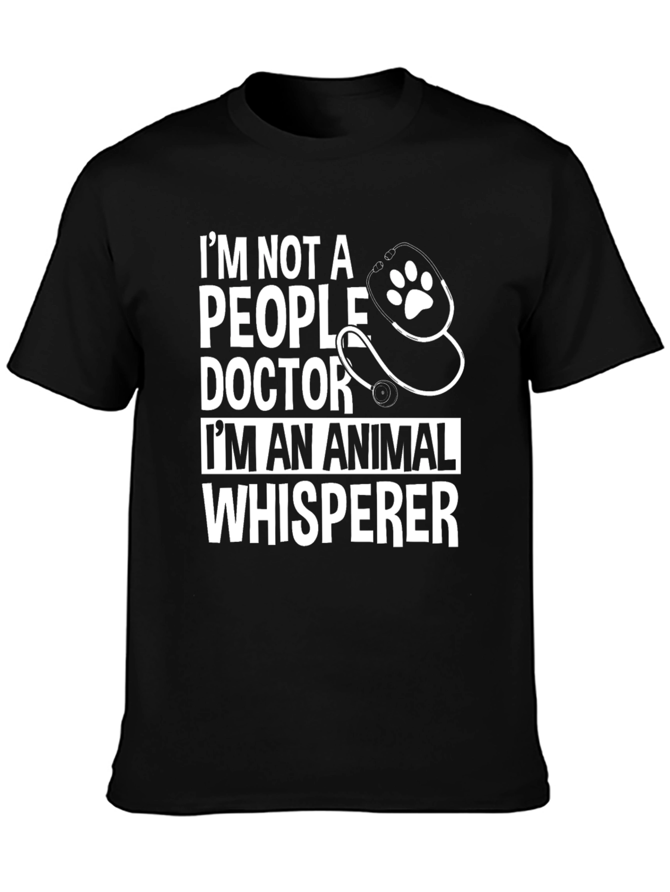 Animal Whisperer Graphic Tee - Veterinarian Gift