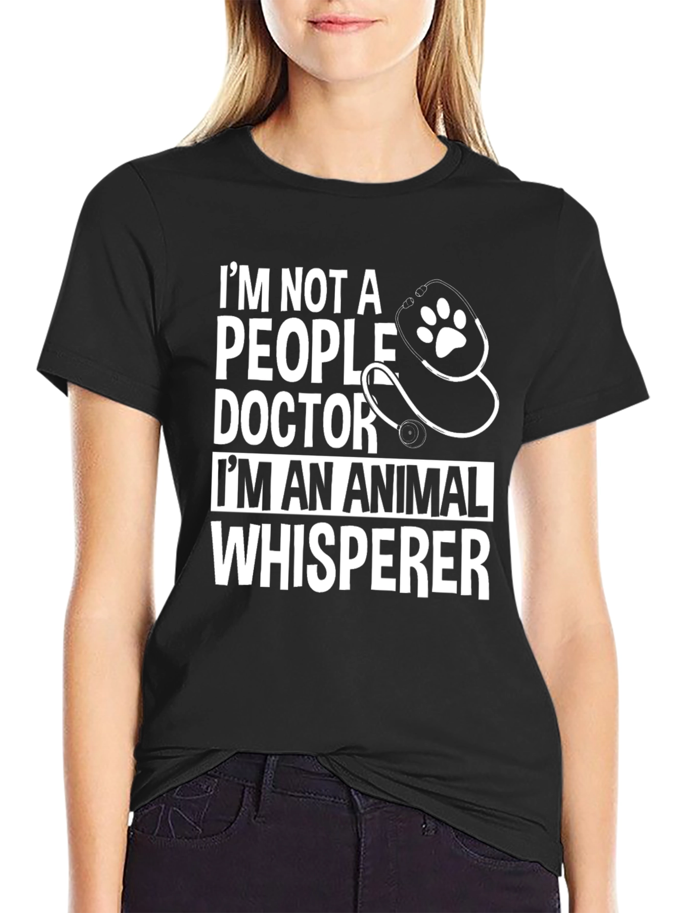Animal Whisperer Graphic Tee - Veterinarian Gift