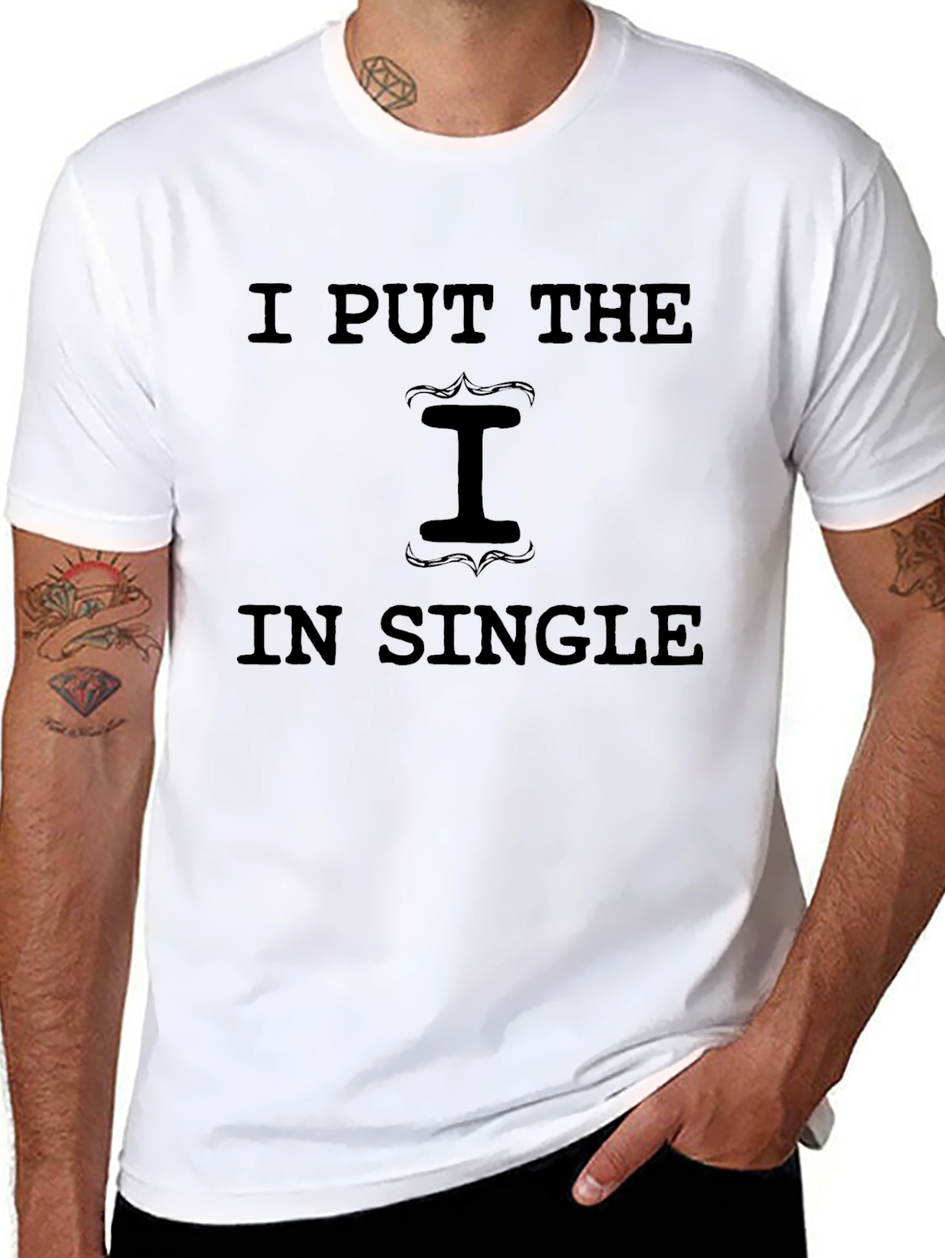 I Put the I in Single Graphic T-Shirt