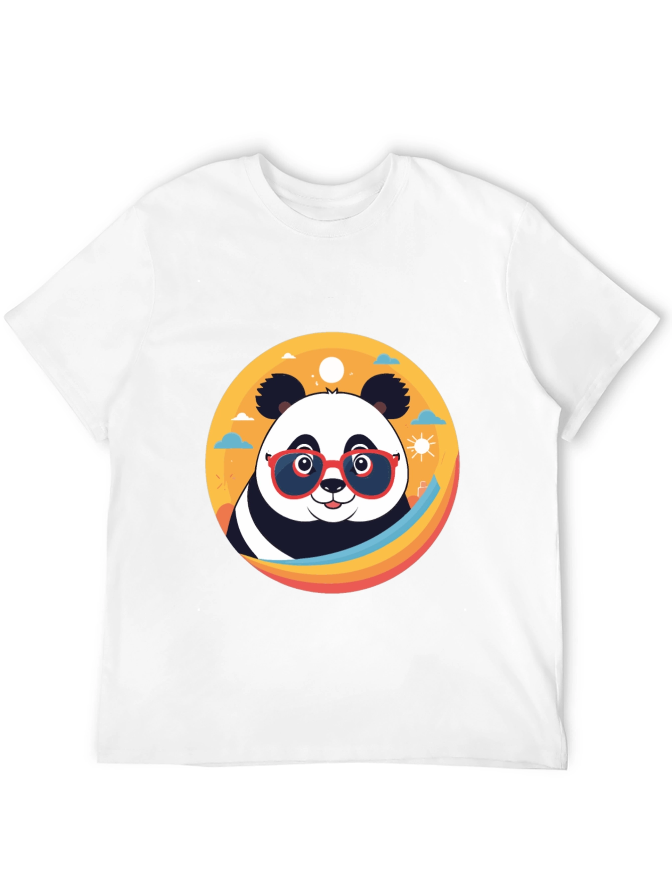 Cool Panda Graphic Tee - Stylish Black T-Shirt