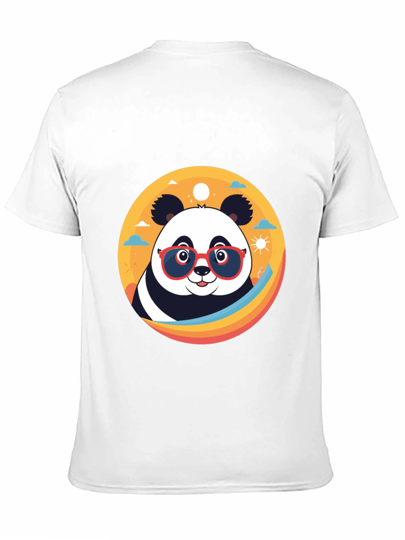 Cool Panda Graphic Tee - Stylish Black T-Shirt