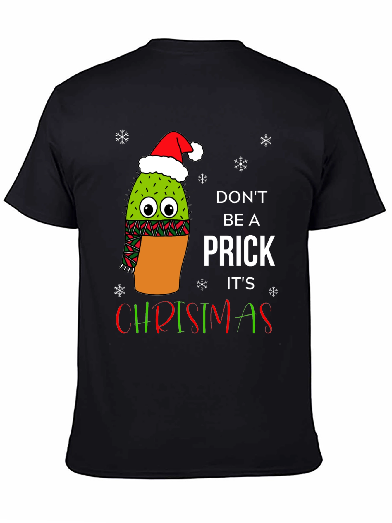 Funny Christmas Cactus T-Shirt