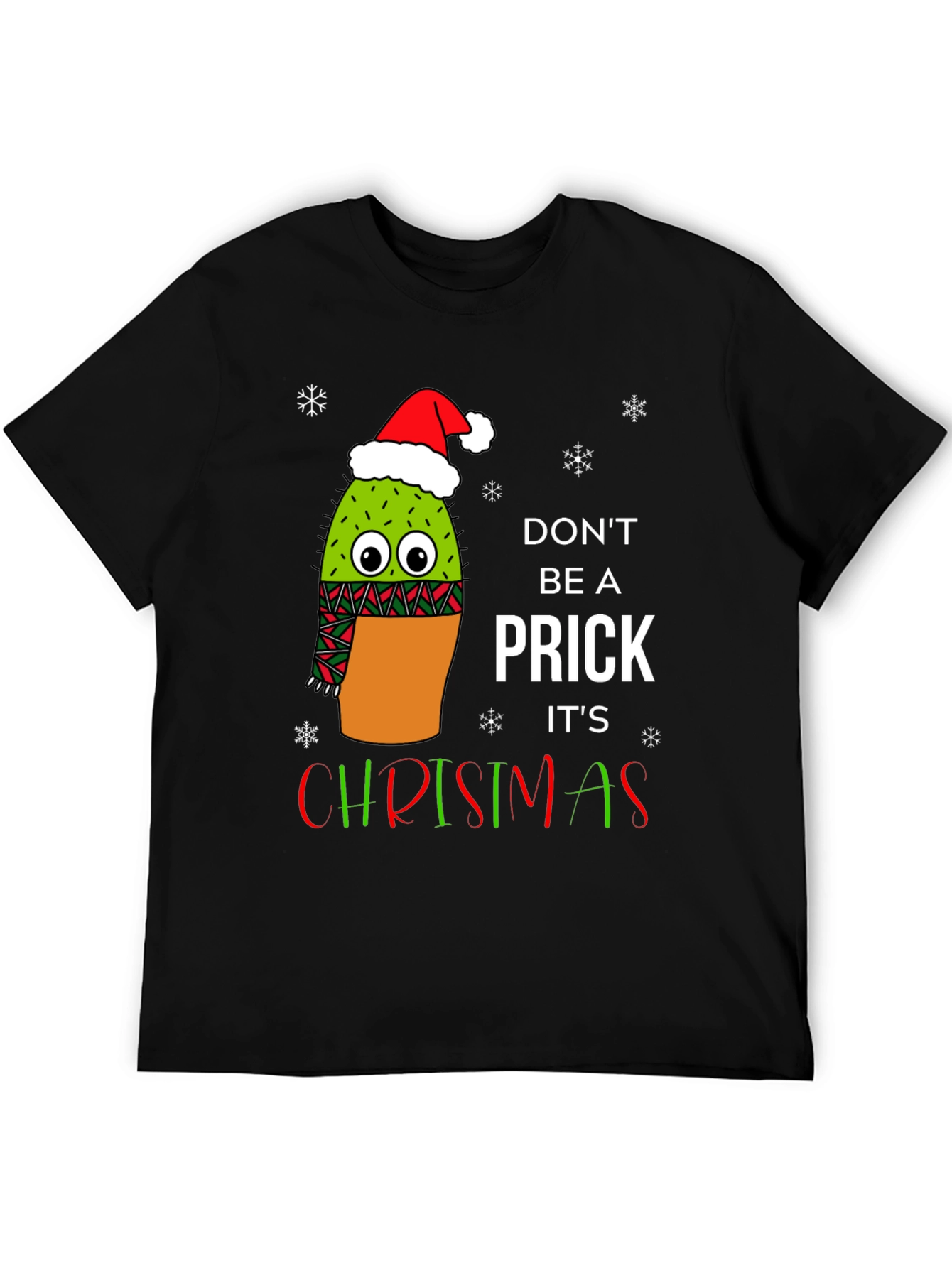 Funny Christmas Cactus T-Shirt