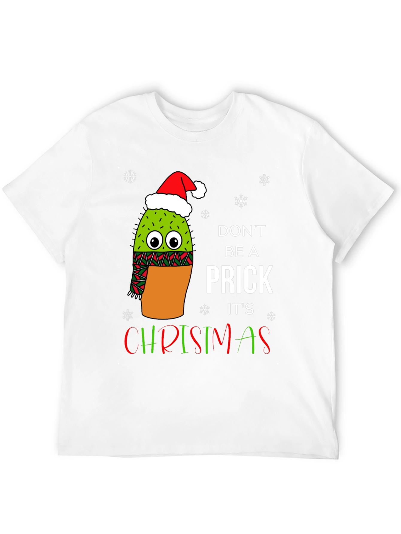 Funny Christmas Cactus T-Shirt