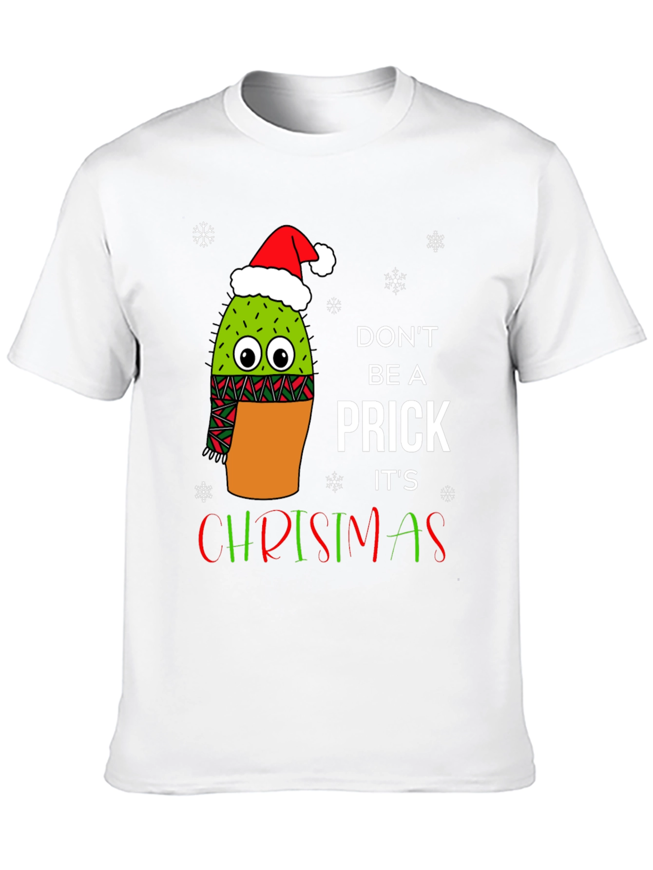 Funny Christmas Cactus T-Shirt