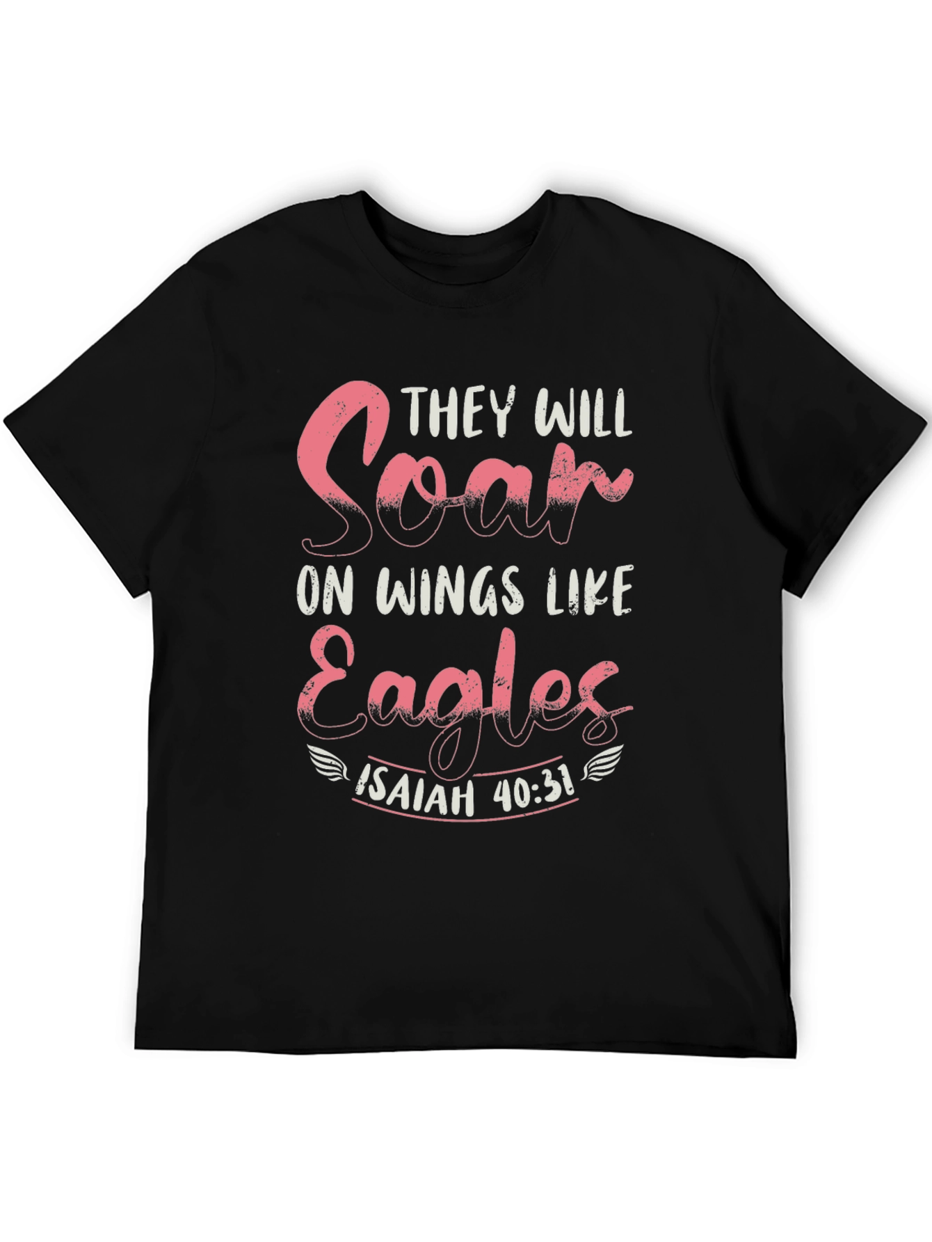 Inspirational Christian Isaiah 40:31 Graphic Tee