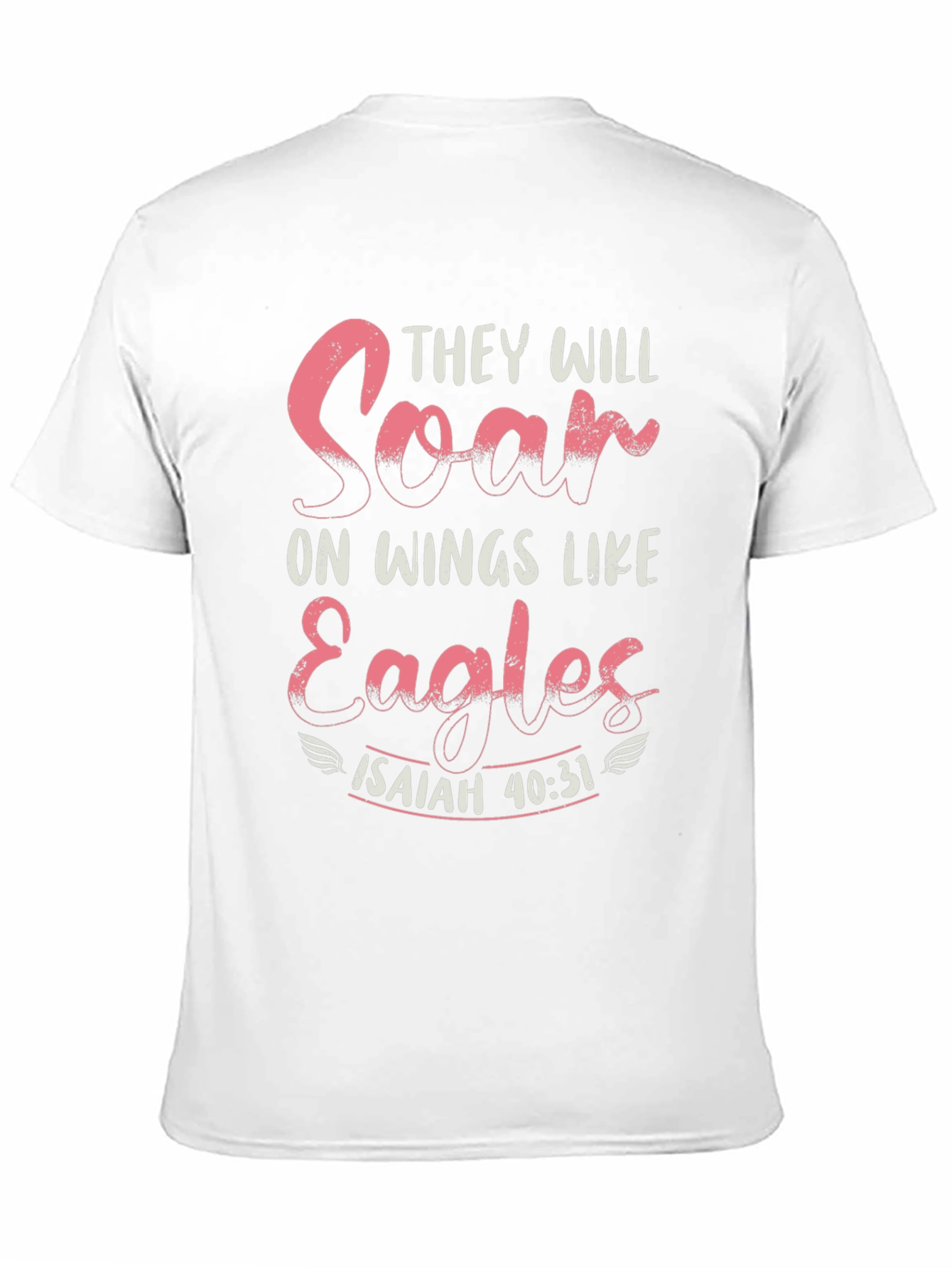 Inspirational Christian Isaiah 40:31 Graphic Tee