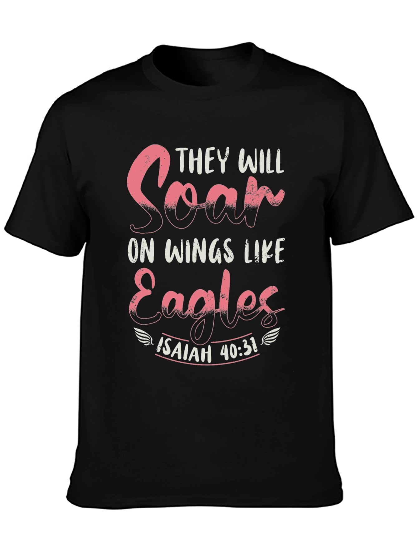 Inspirational Christian Isaiah 40:31 Graphic Tee