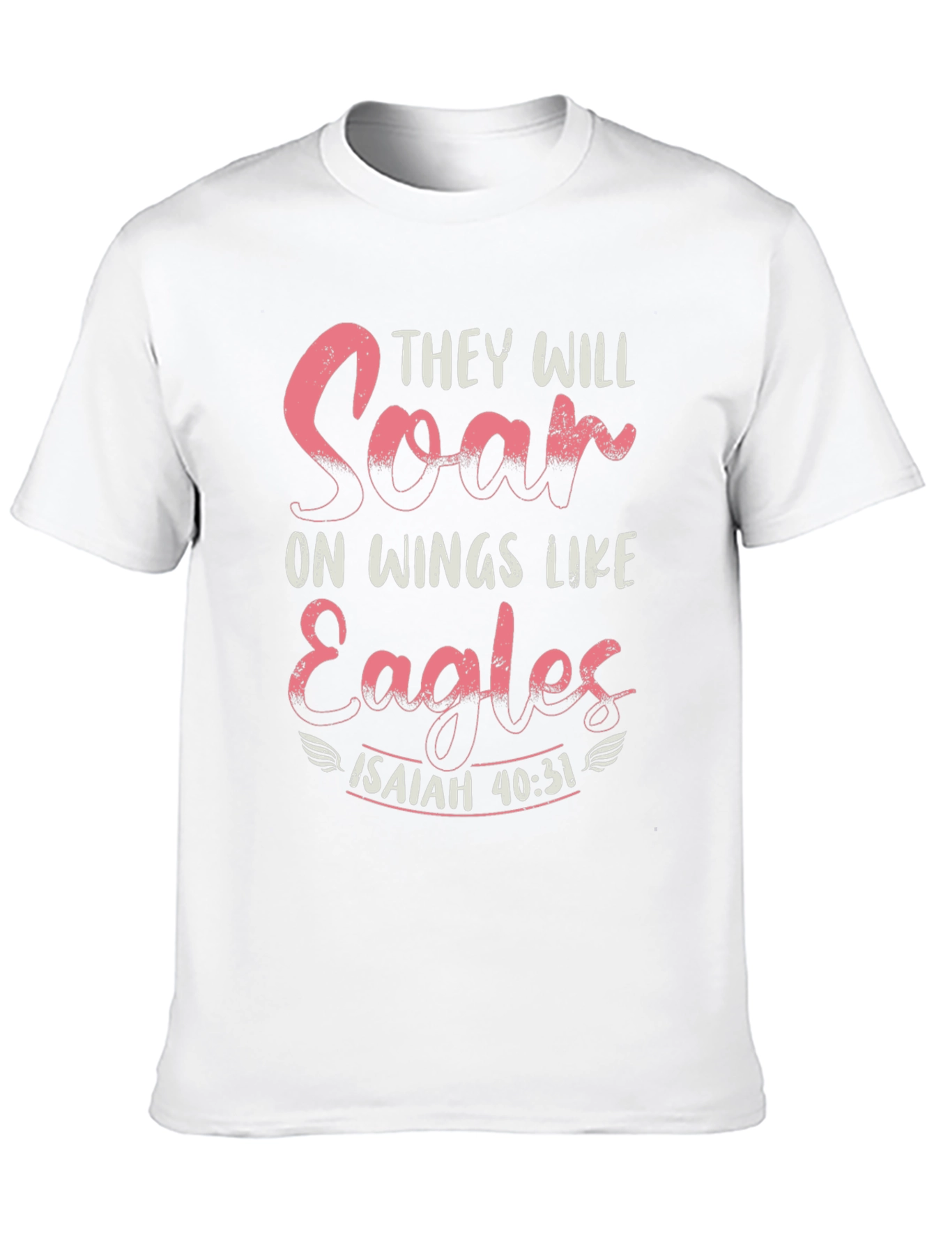 Inspirational Christian Isaiah 40:31 Graphic Tee