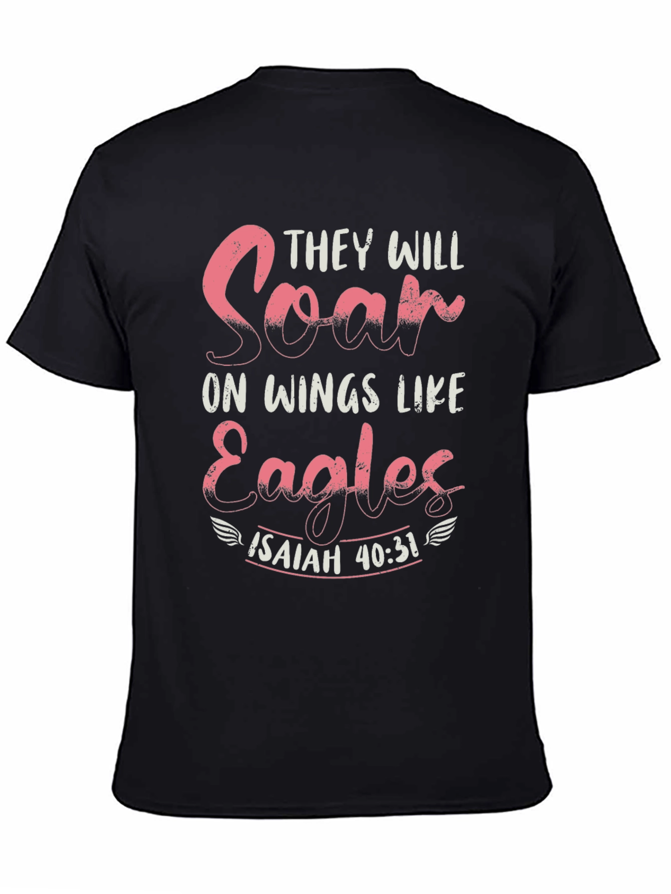 Inspirational Christian Isaiah 40:31 Graphic Tee