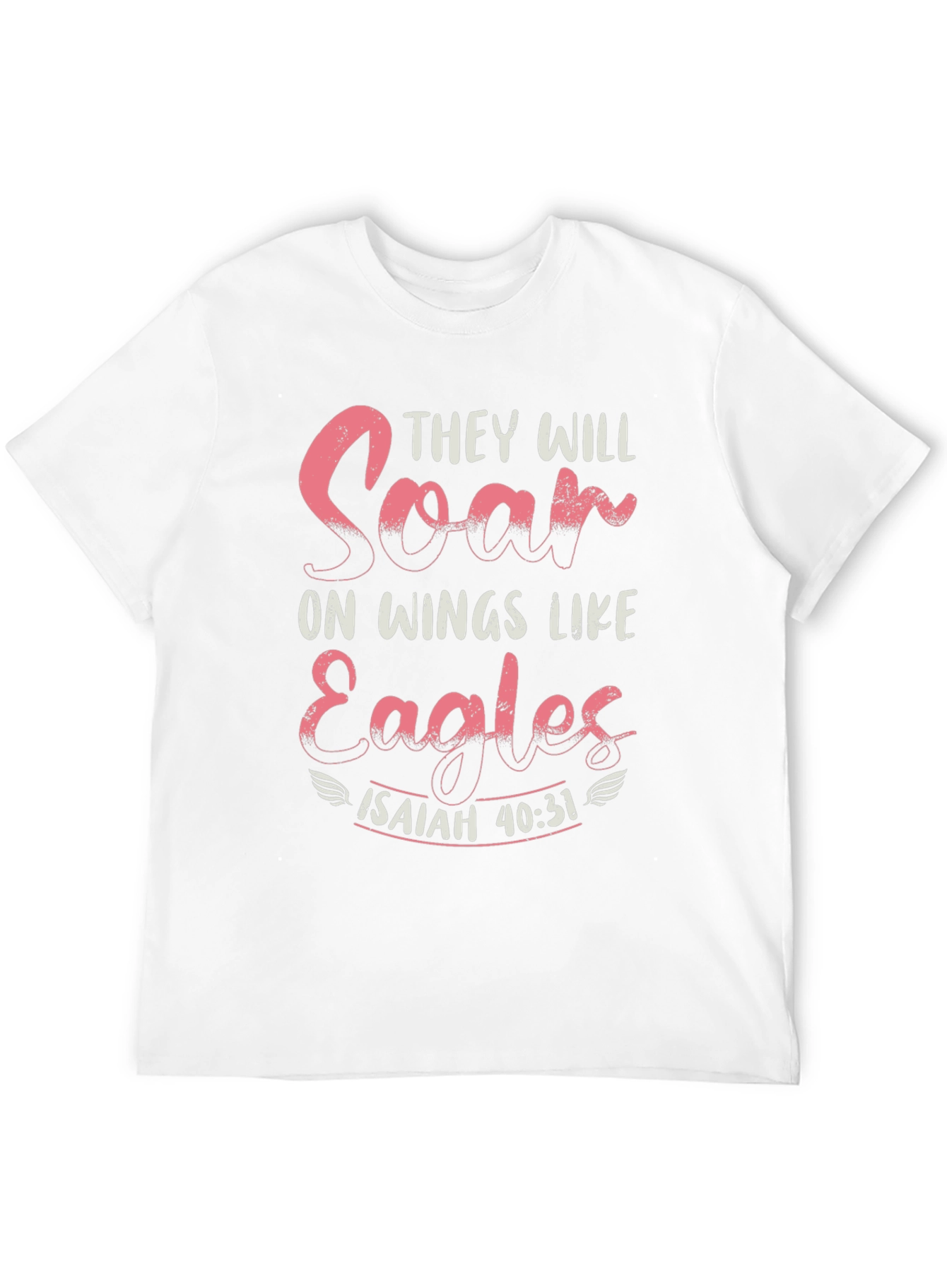 Inspirational Christian Isaiah 40:31 Graphic Tee