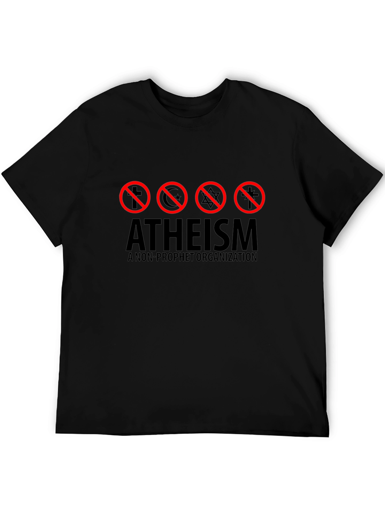 Atheism T-Shirt - Non-Prophet Organization Tee