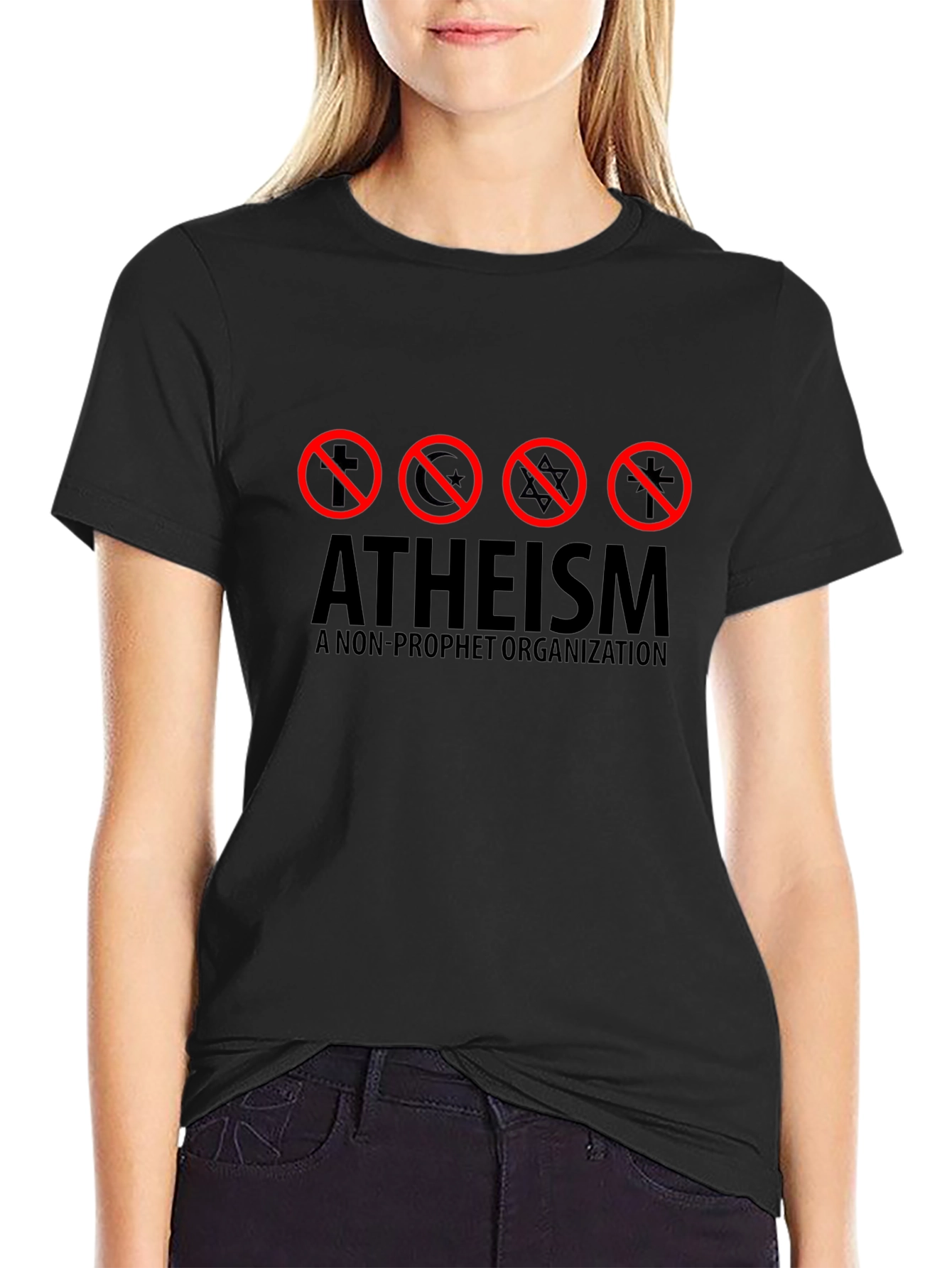 Atheism T-Shirt - Non-Prophet Organization Tee