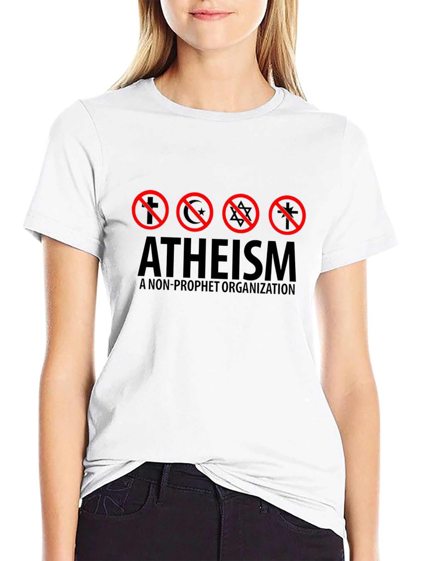 Atheism T-Shirt - Non-Prophet Organization Tee
