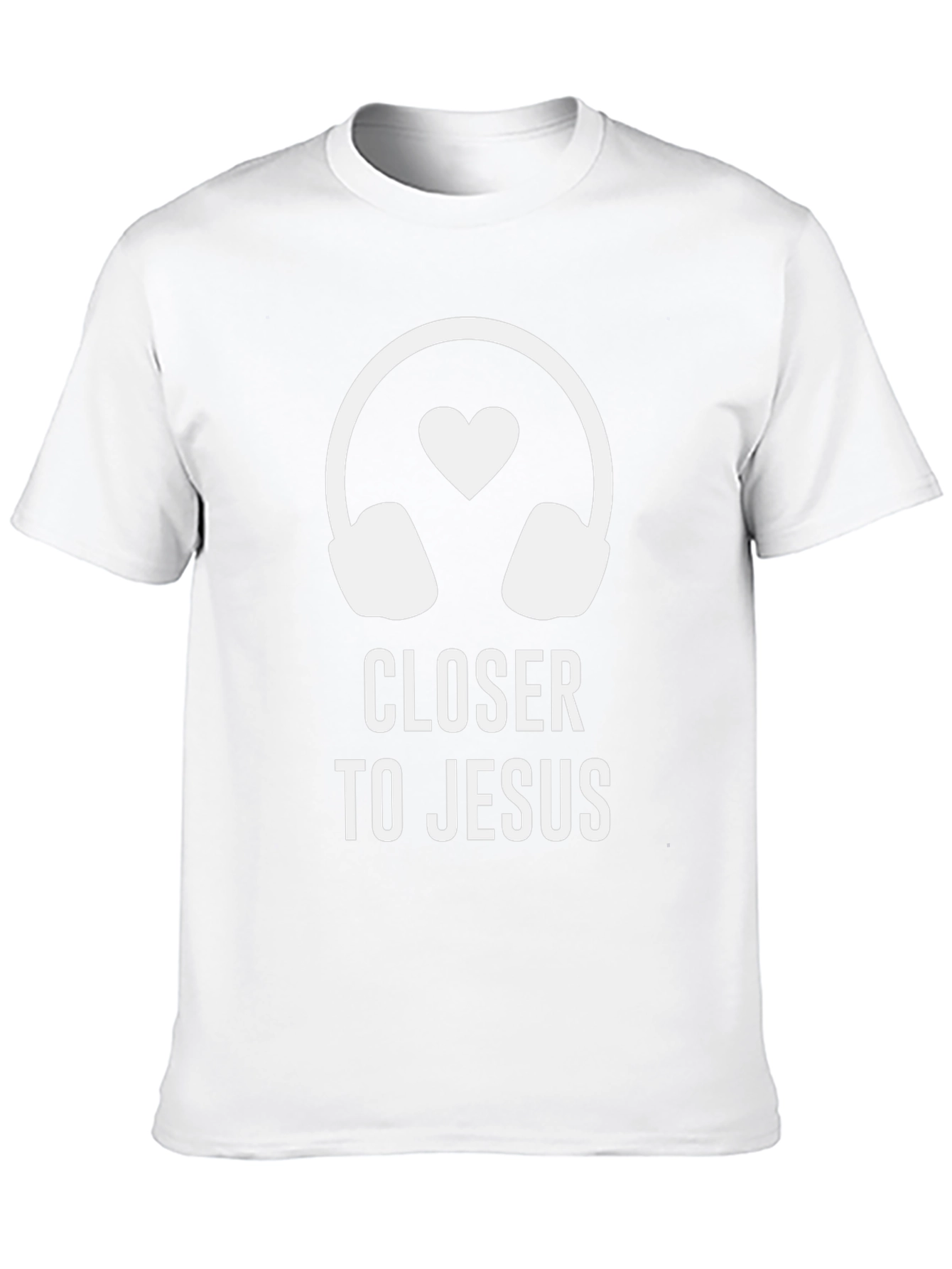 Closer to Jesus Music Lover T-Shirt