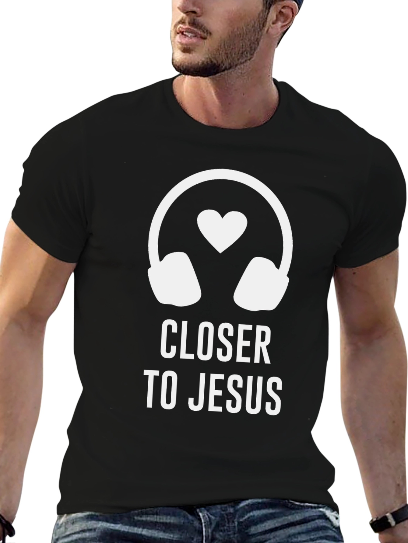 Closer to Jesus Music Lover T-Shirt
