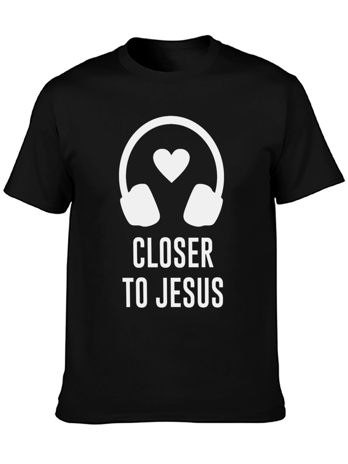 Closer to Jesus Music Lover T-Shirt