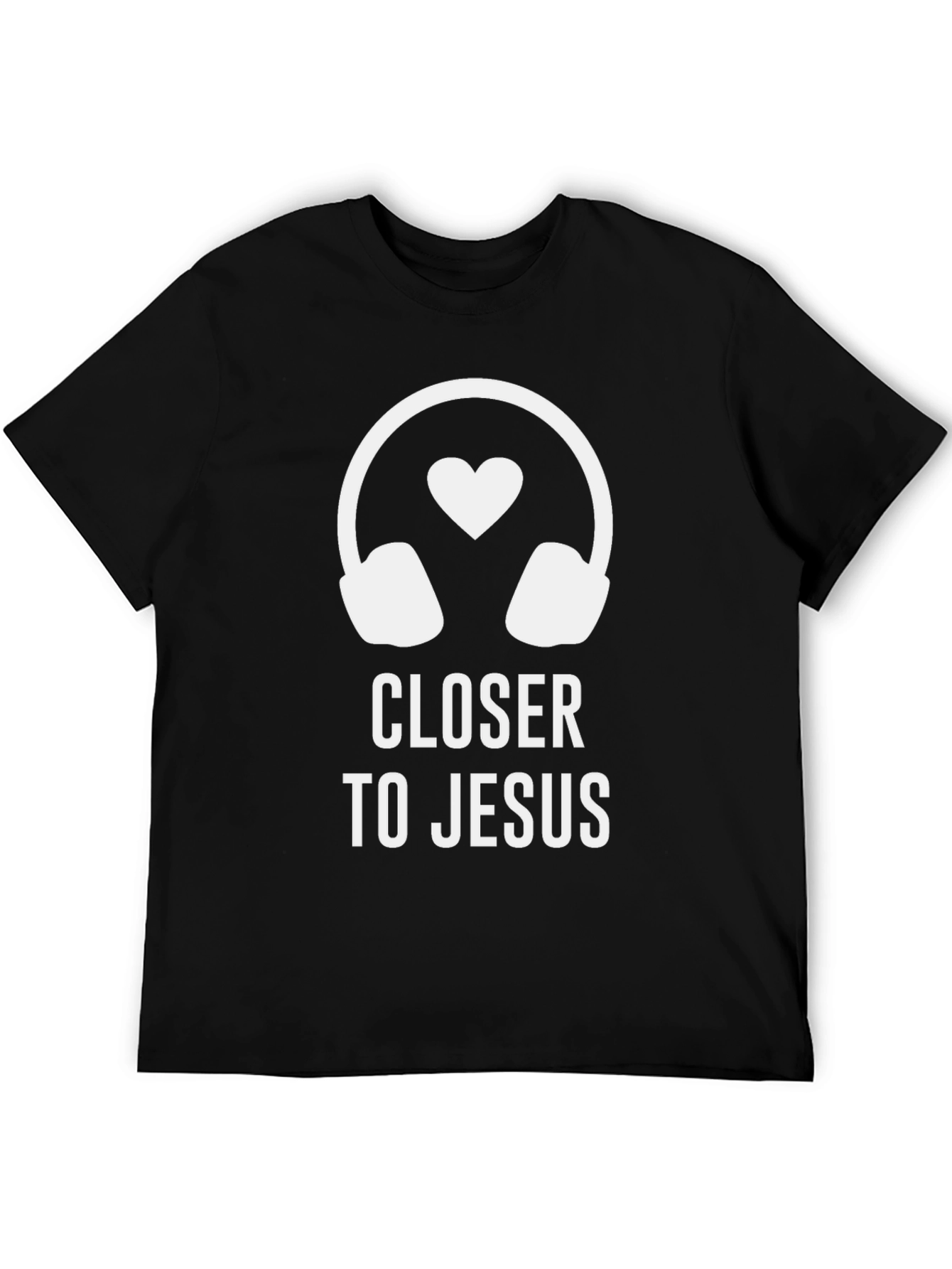 Closer to Jesus Music Lover T-Shirt