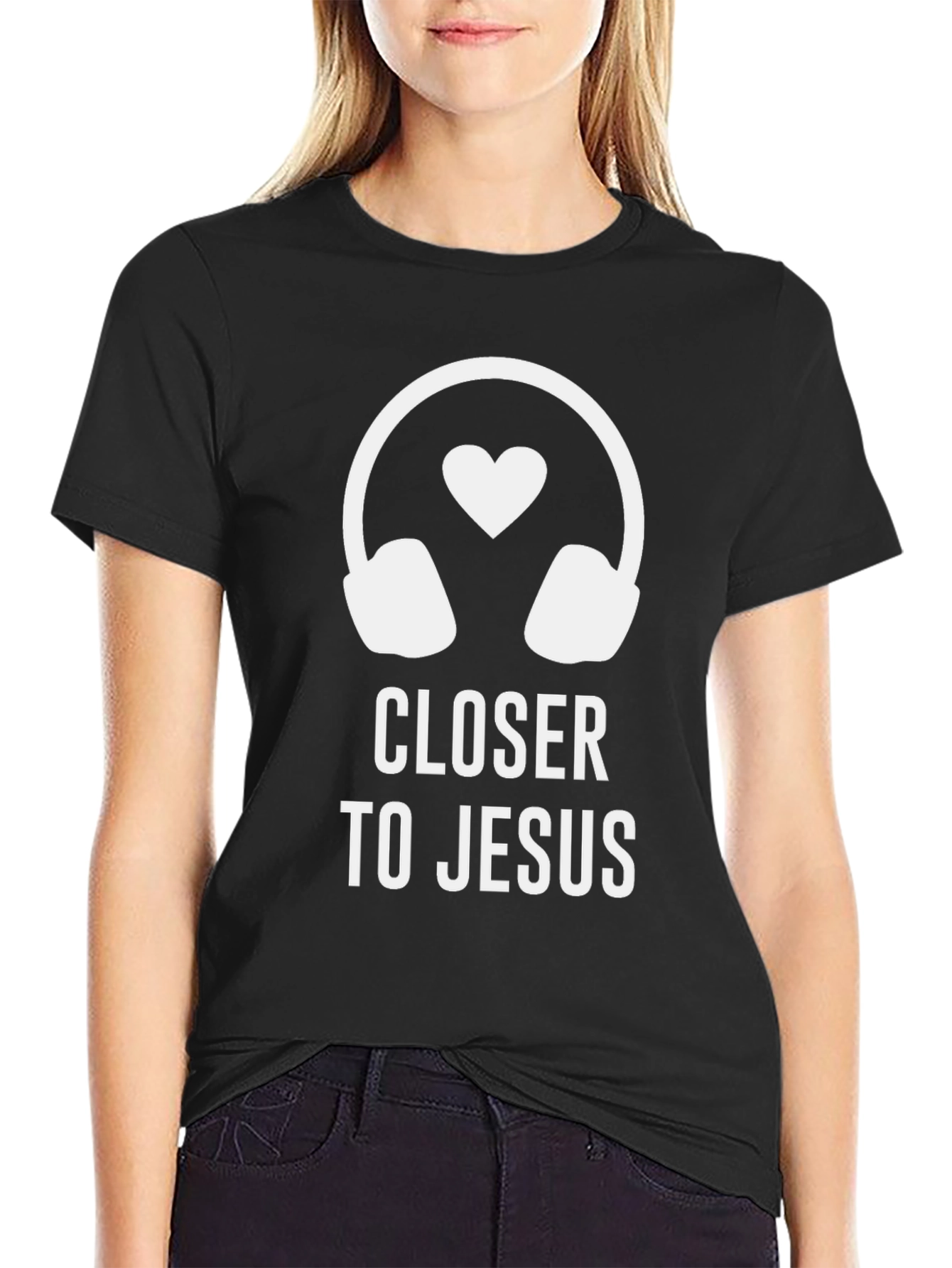 Closer to Jesus Music Lover T-Shirt